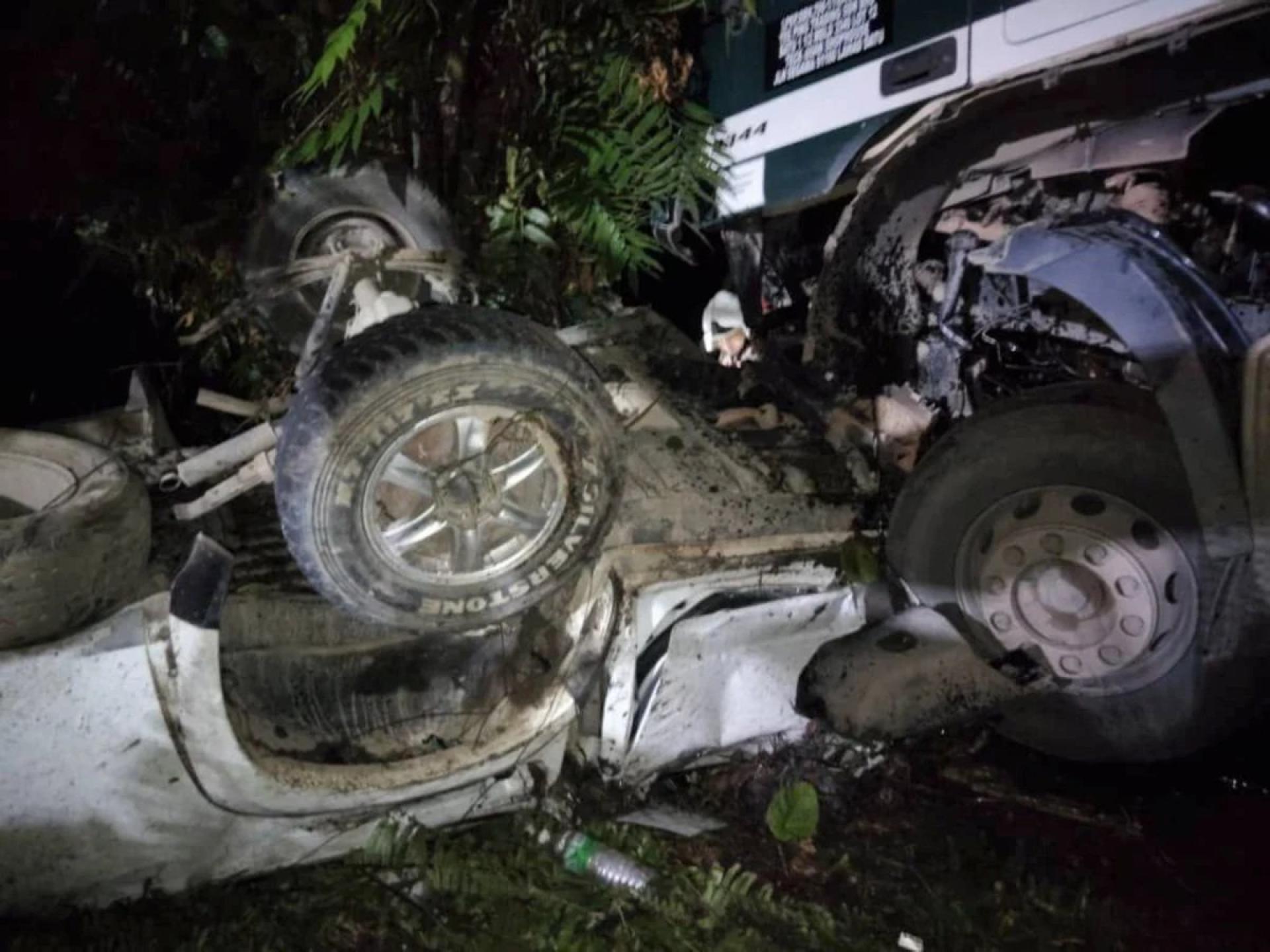 四驱车与罗里发生车祸，导致四驱车3名男子当场死亡。