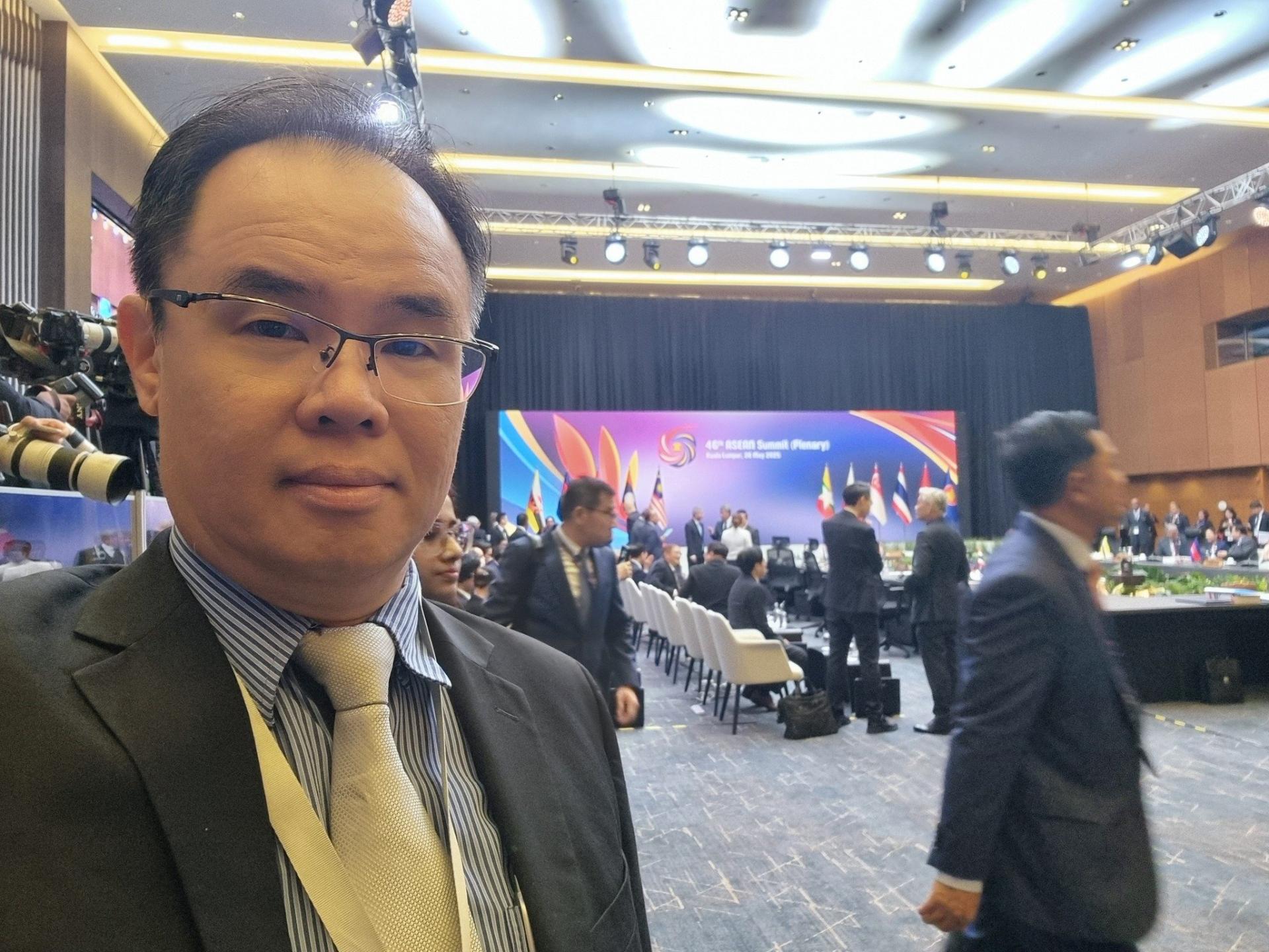 大马专业即席口译员明道才。