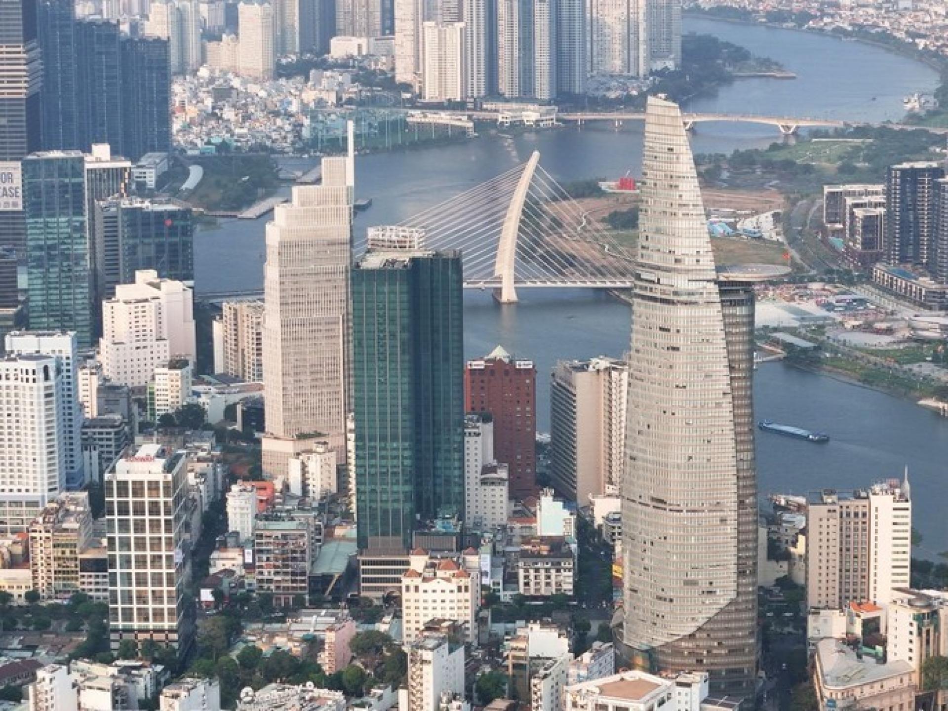胡志明市的一角。