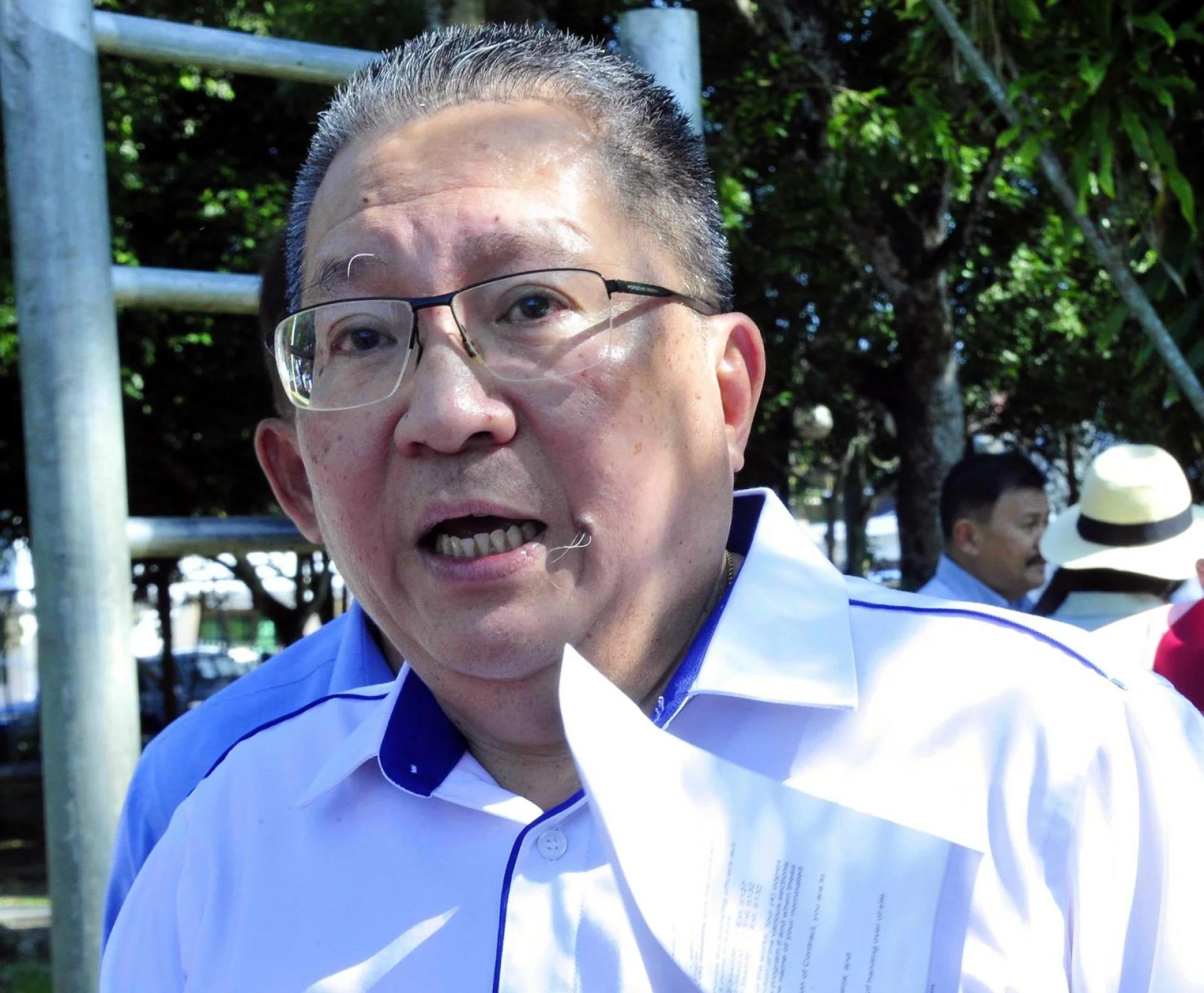 Wee ketika ditemui pemberita di Taman Hui Sing, hari ini.