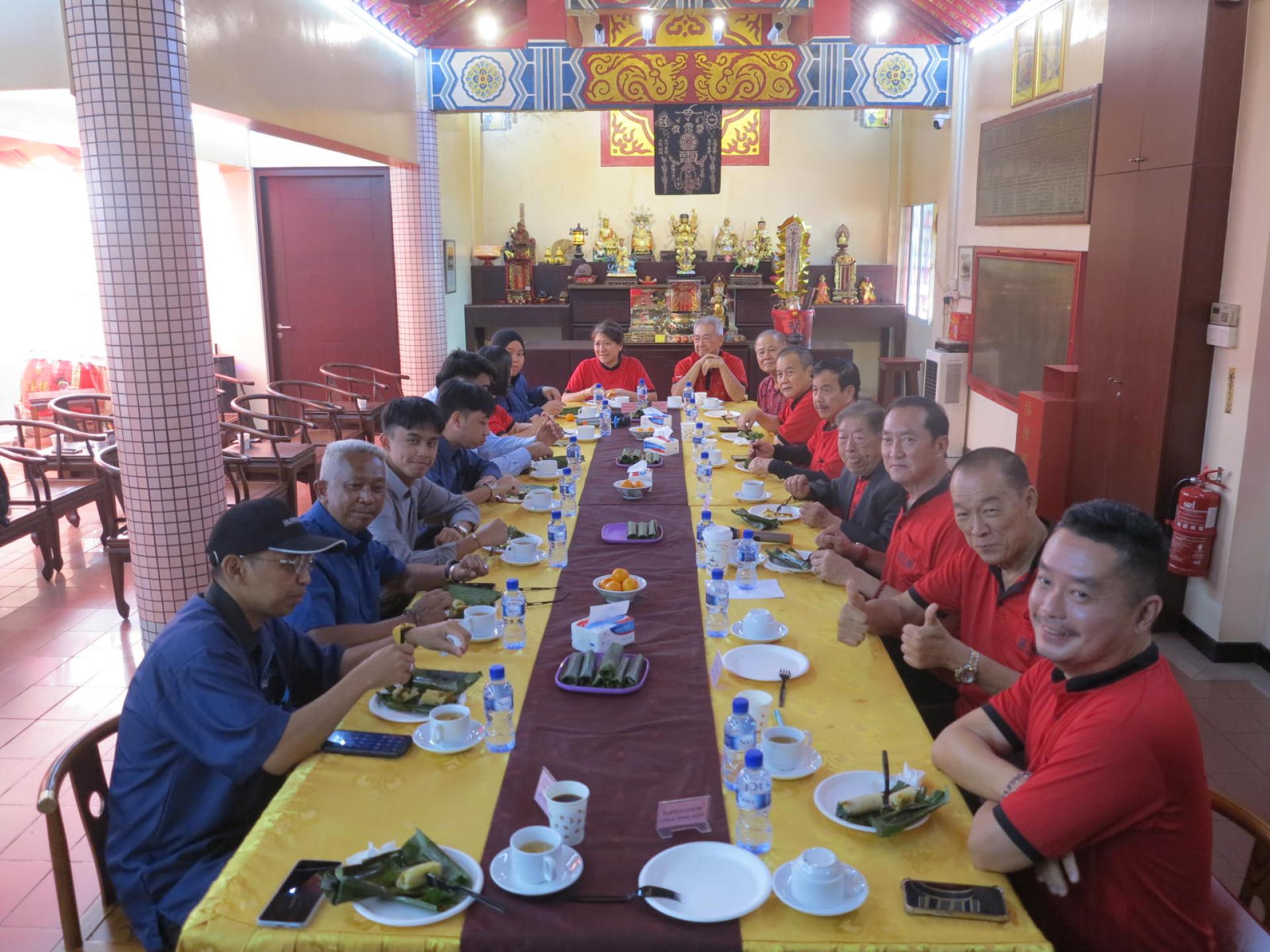 腾云殿招待访客会场