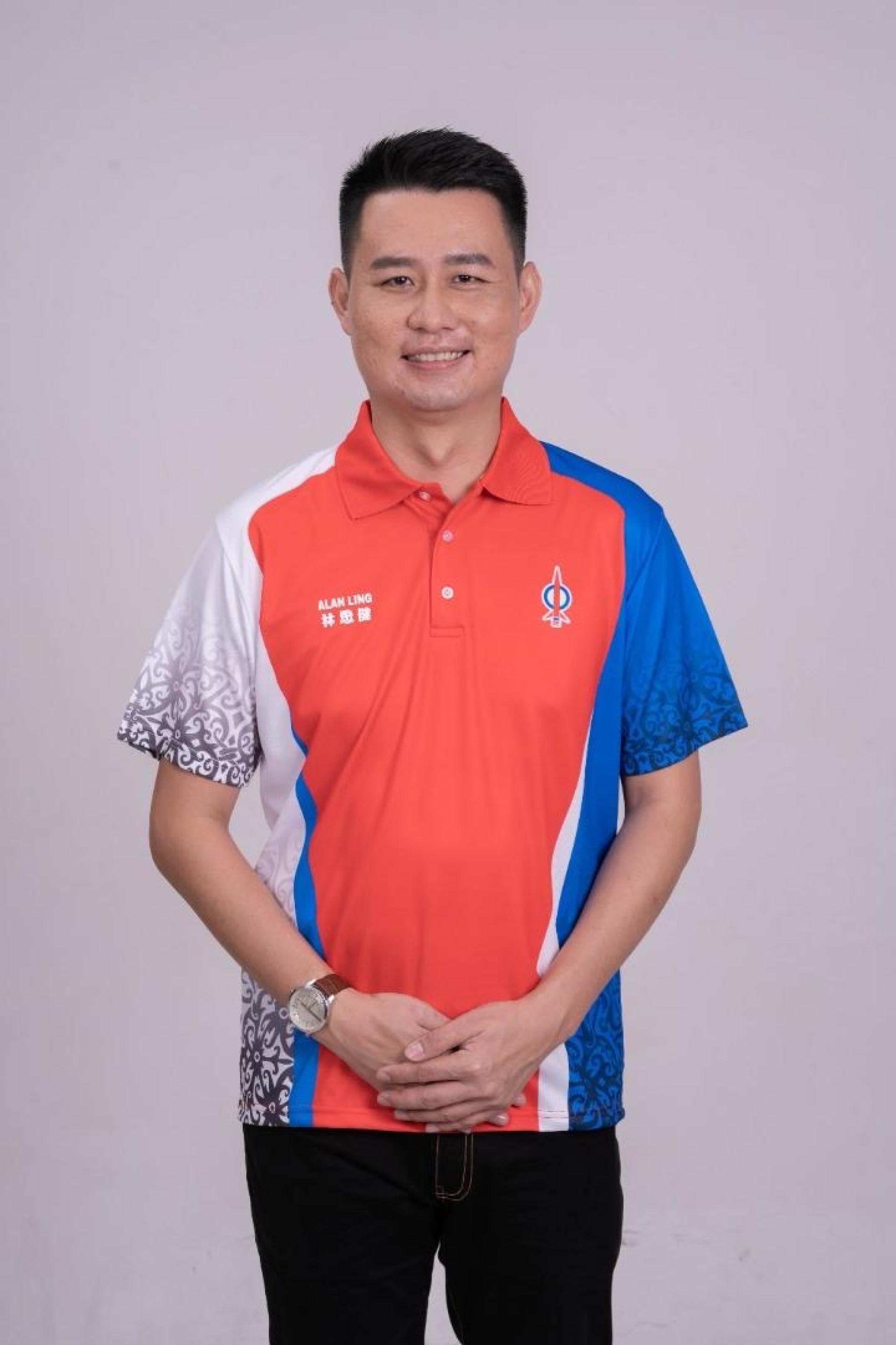 砂希望联盟兼行动党秘书林思健律师。