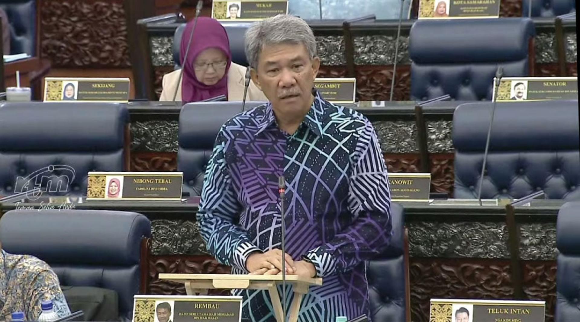 莫哈末哈山：我国并非支持被定列为恐怖组织的哈马斯，而是支持巴勒斯坦人的斗争。