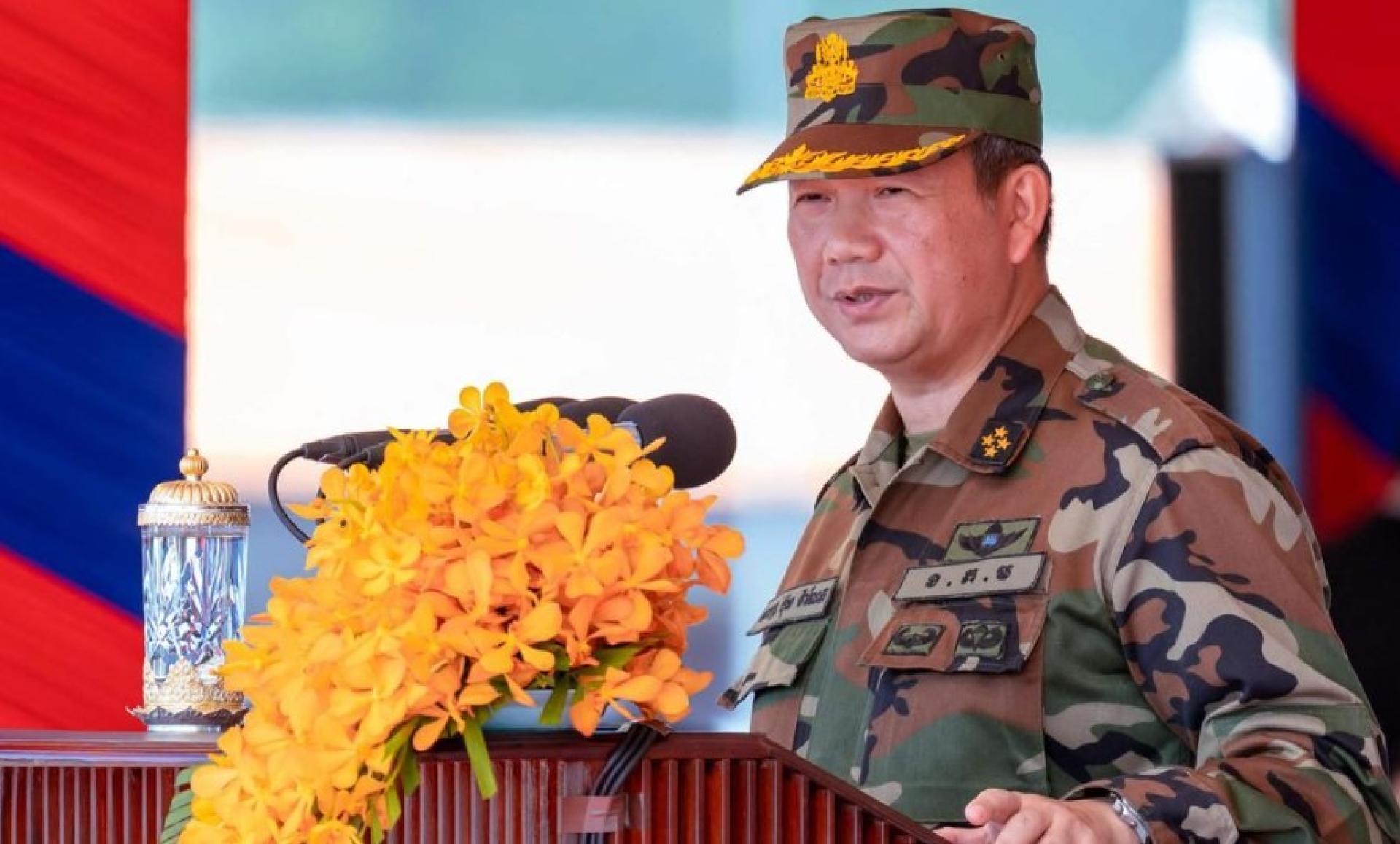 柬埔寨首相洪马内对于美国总统特朗普的停火提议表示欢迎，他称柬埔寨愿意与泰国展开讨论。 （档案照片）