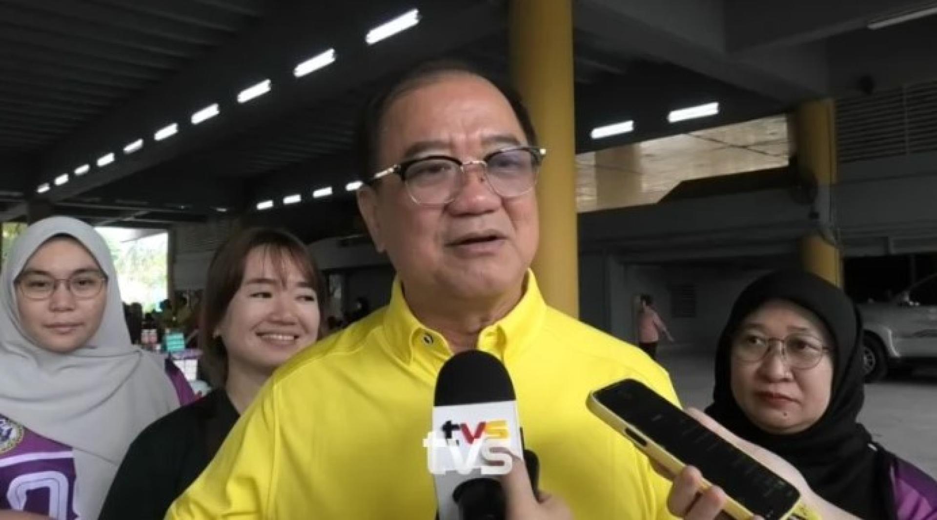 潘隆铭出席“砂拉越2050年公共卫生总体规划人口研究健康迷你嘉年华”活动。