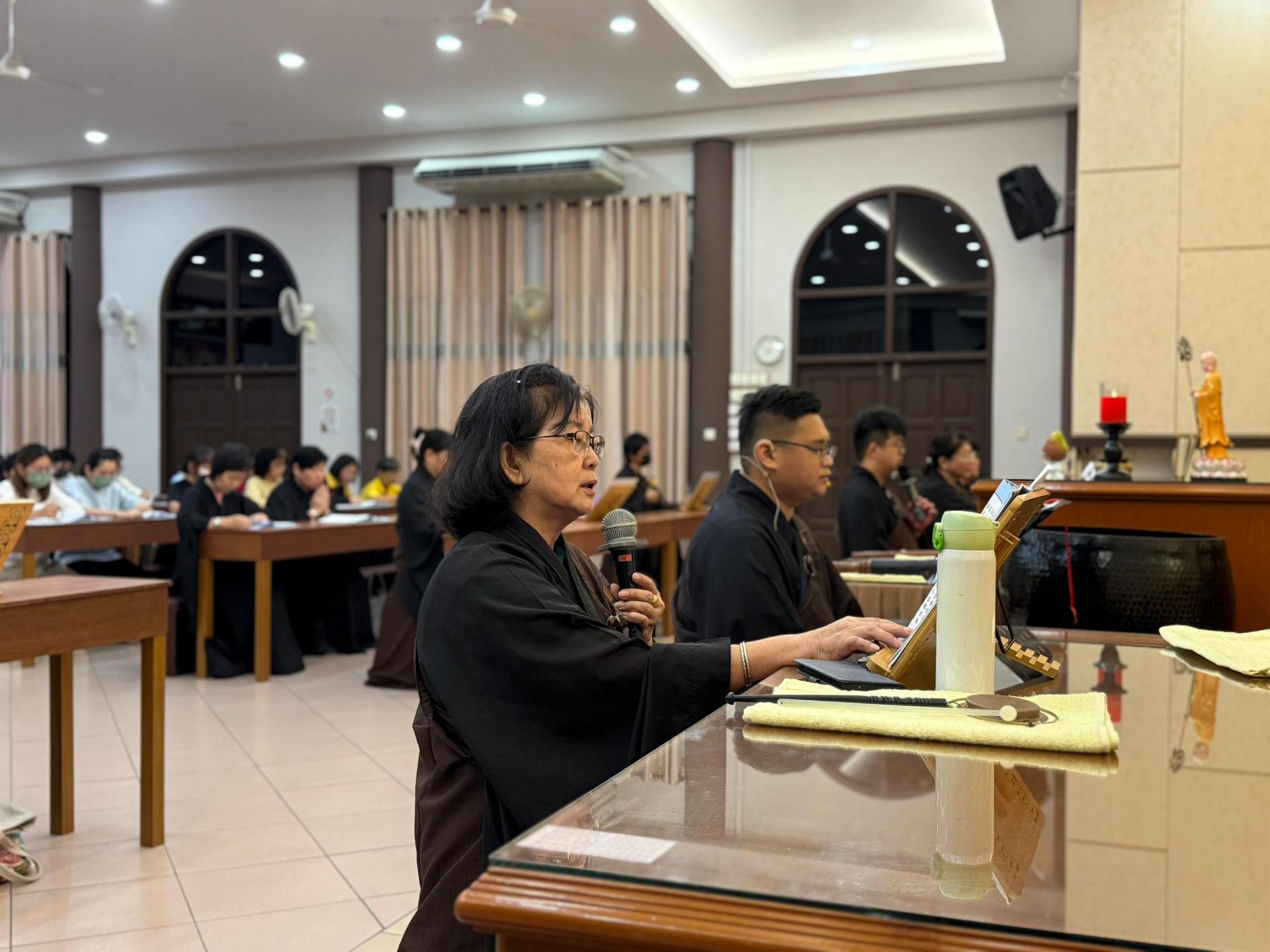 美里佛教居士林自6月中旬展开系列共修及法会。
