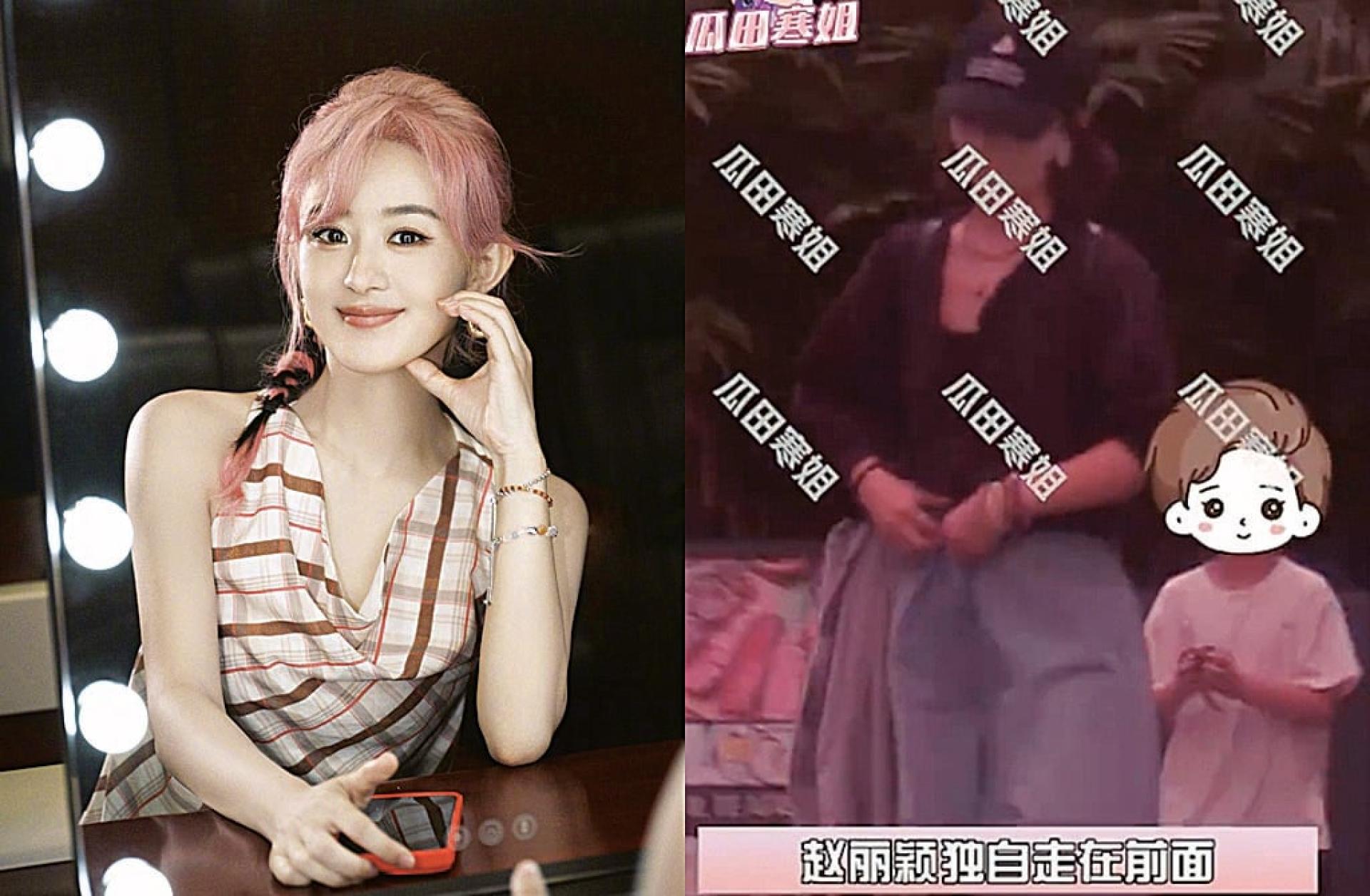 赵丽颖最近被拍带儿子出门，身边没有赵德胤。