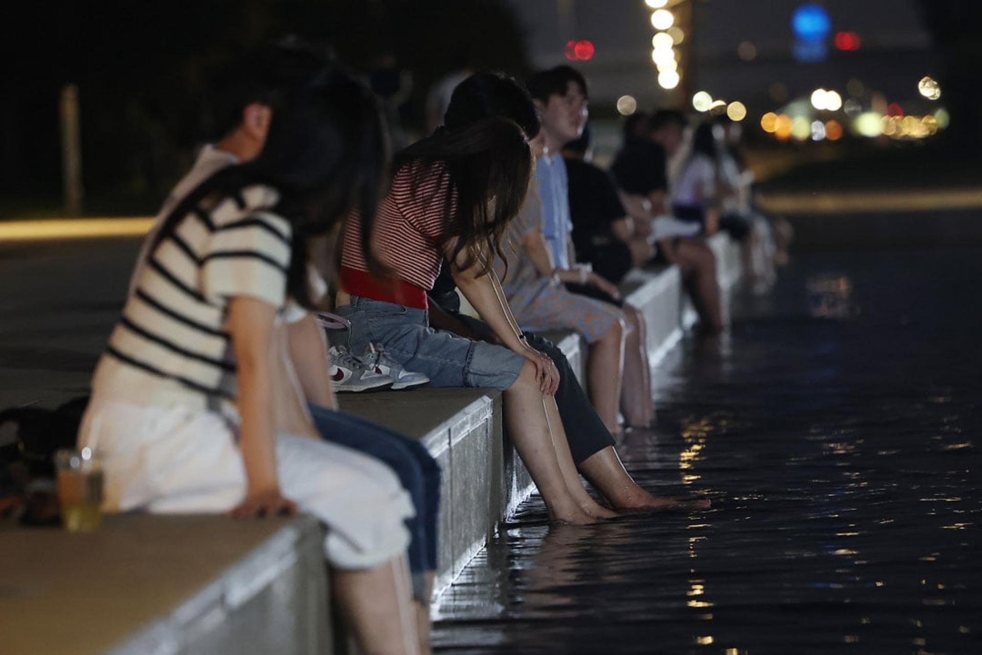 首尔7月的夜间气温打破纪录。