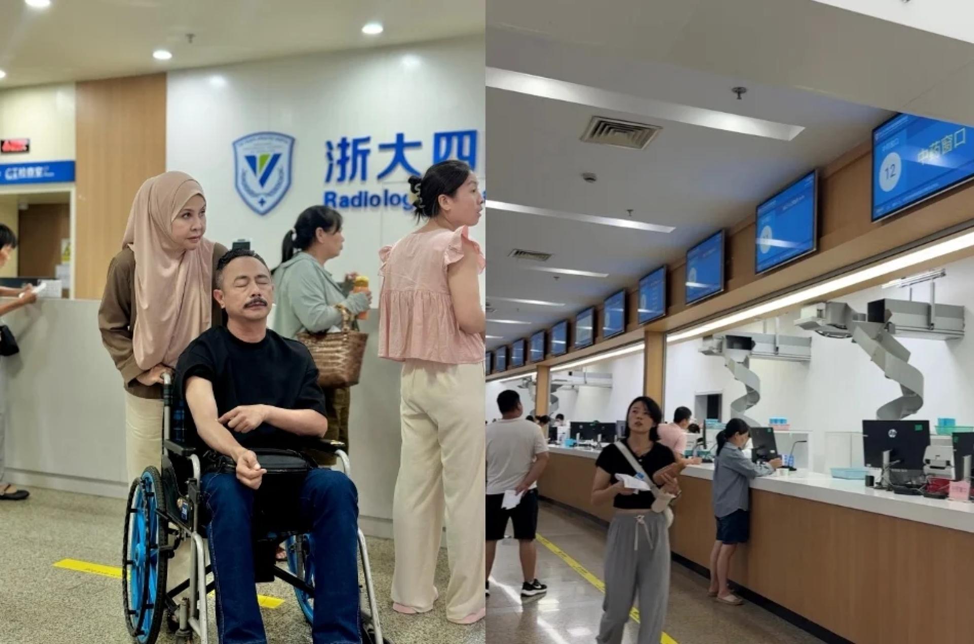 罗兹达在脸书分享，其陪同丈夫到中国公立医院看病的过程。