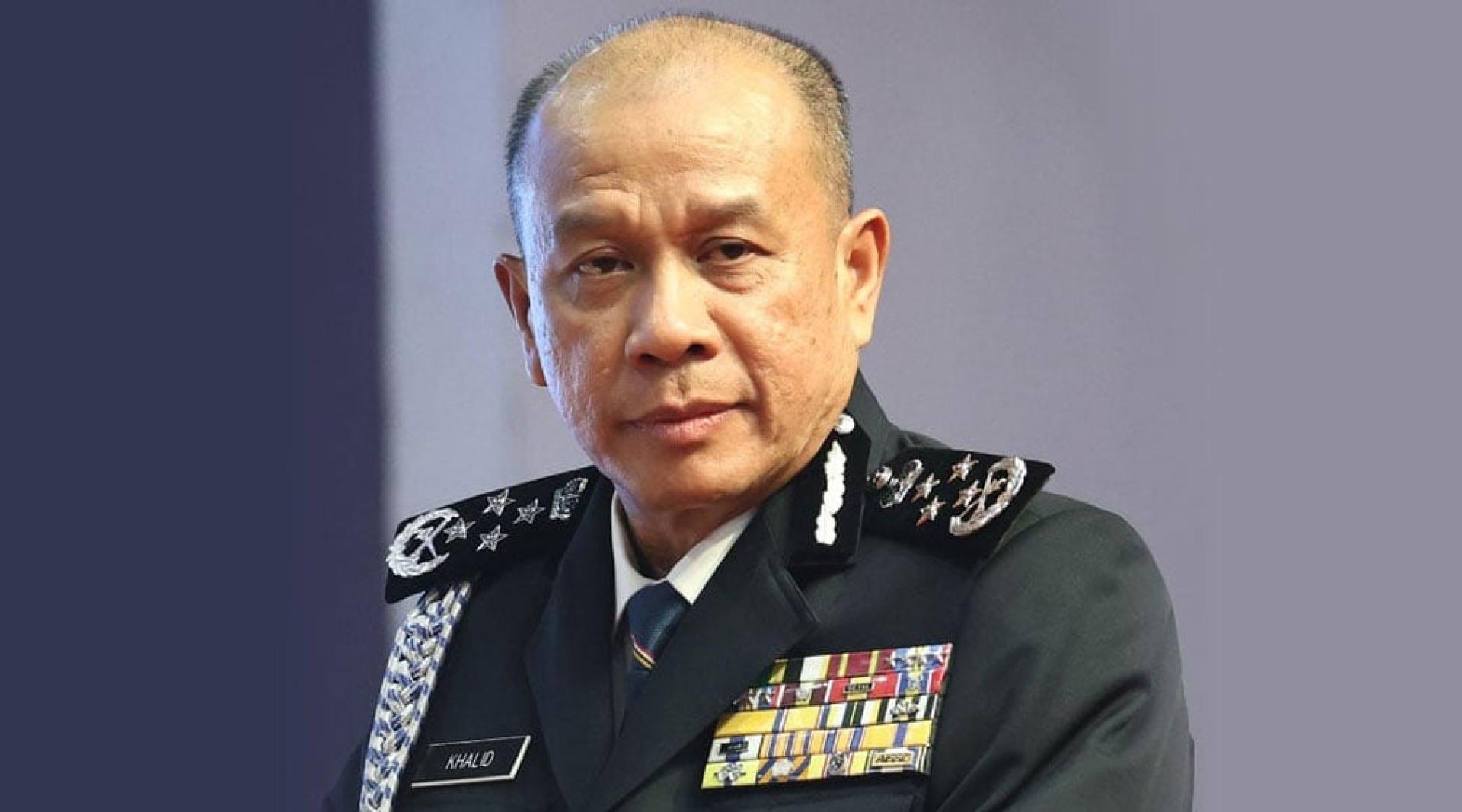 全国总警长拿督斯里卡立。