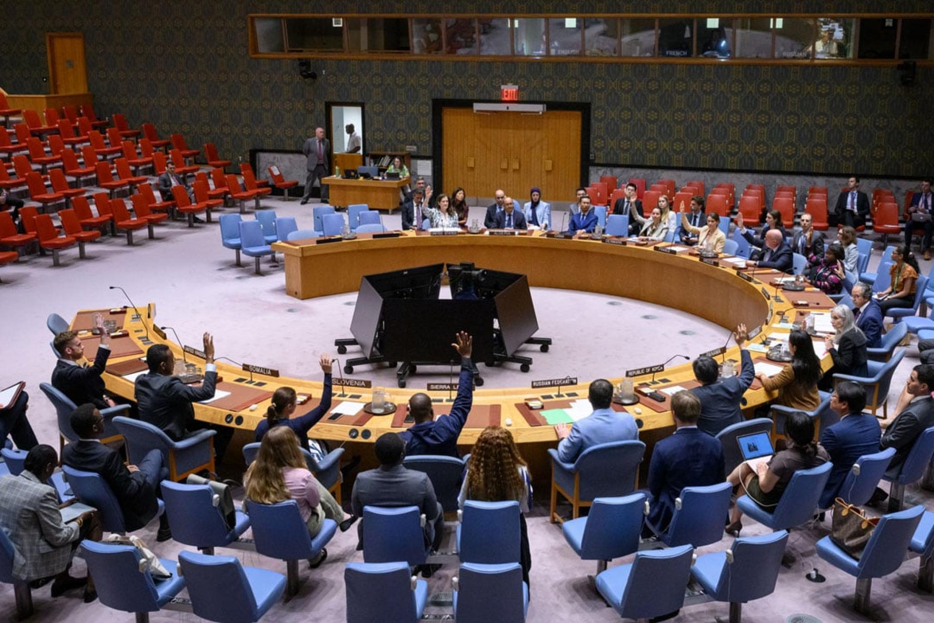 安理会最强大成员为美国、英国、法国、俄罗斯及中国二战胜利国，这5国均拥有否决任何决议的权力。（图：新华社）