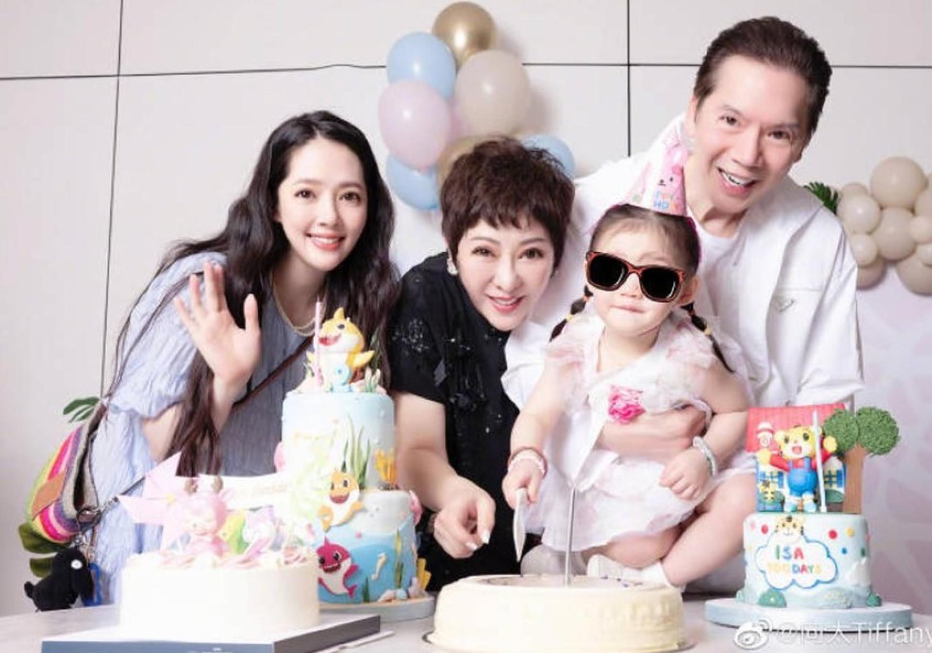 郭碧婷深受公婆疼爱。 （取自向太微博）