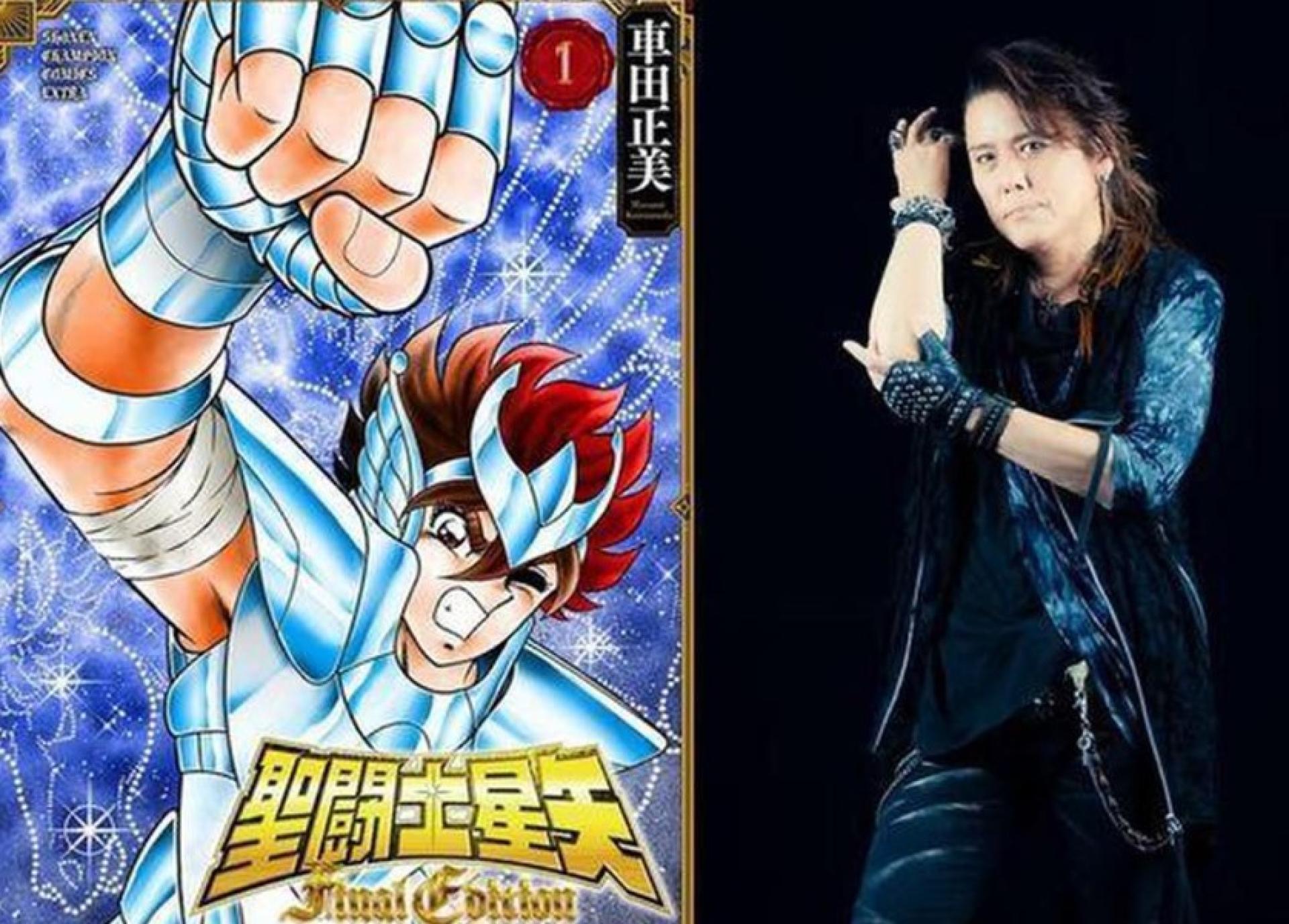 NoB（右图）为《圣斗士星矢》演唱的主题曲广为人知，去世消息震惊粉丝。
