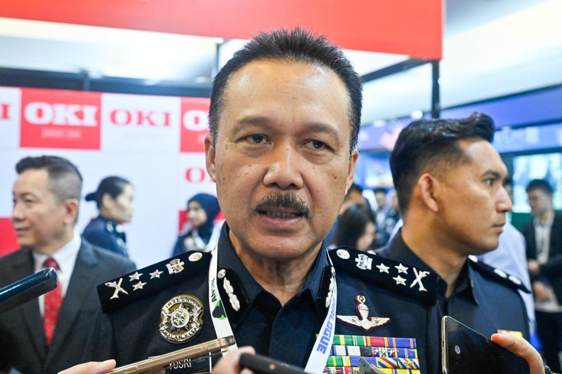 尤斯礼：警方接到5个有关“RXZ摩托车之友7.0”参与者车祸的投报。