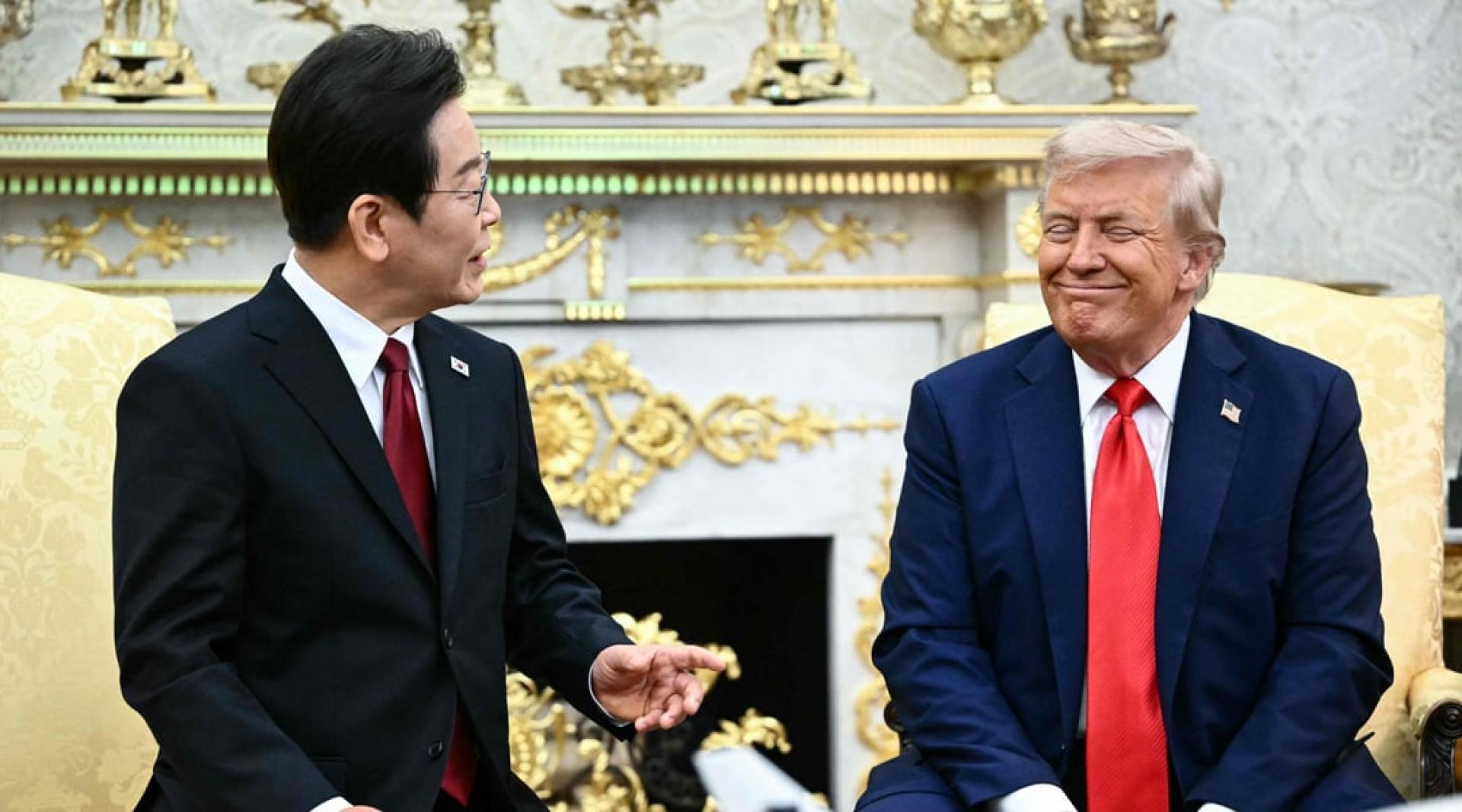 特朗普希望李在明把驻韩美军基地土地所有权交给美方。