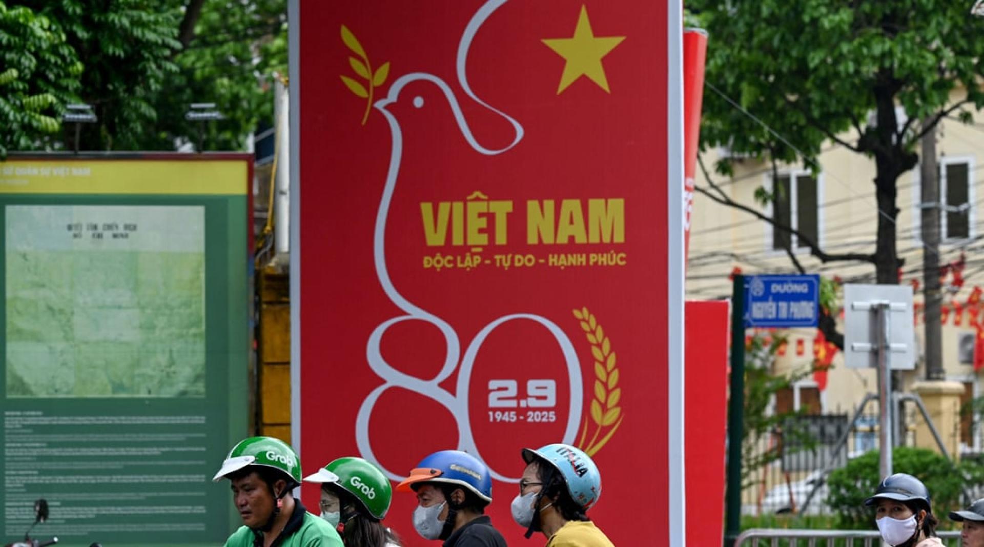 越南将于9月2日庆祝80周年独立纪念日。