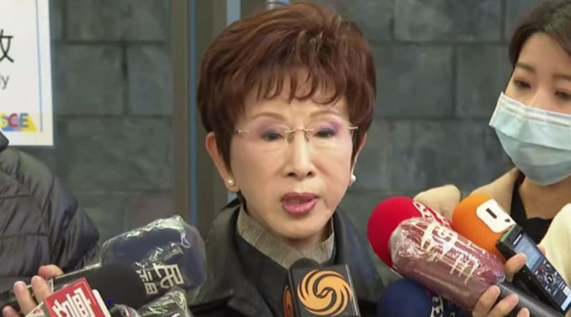 国民党前主席洪秀柱指出，抗日战争是中华民族生死存亡的灭国之战。