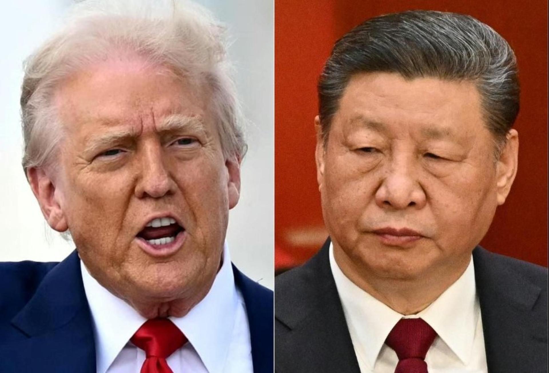 白宫消息人士披露，美国总统特朗普（左）10月可能赴韩国出席亚太经合组织（APEC）领导人峰会，期间与中国国家主席习近平举行会晤。