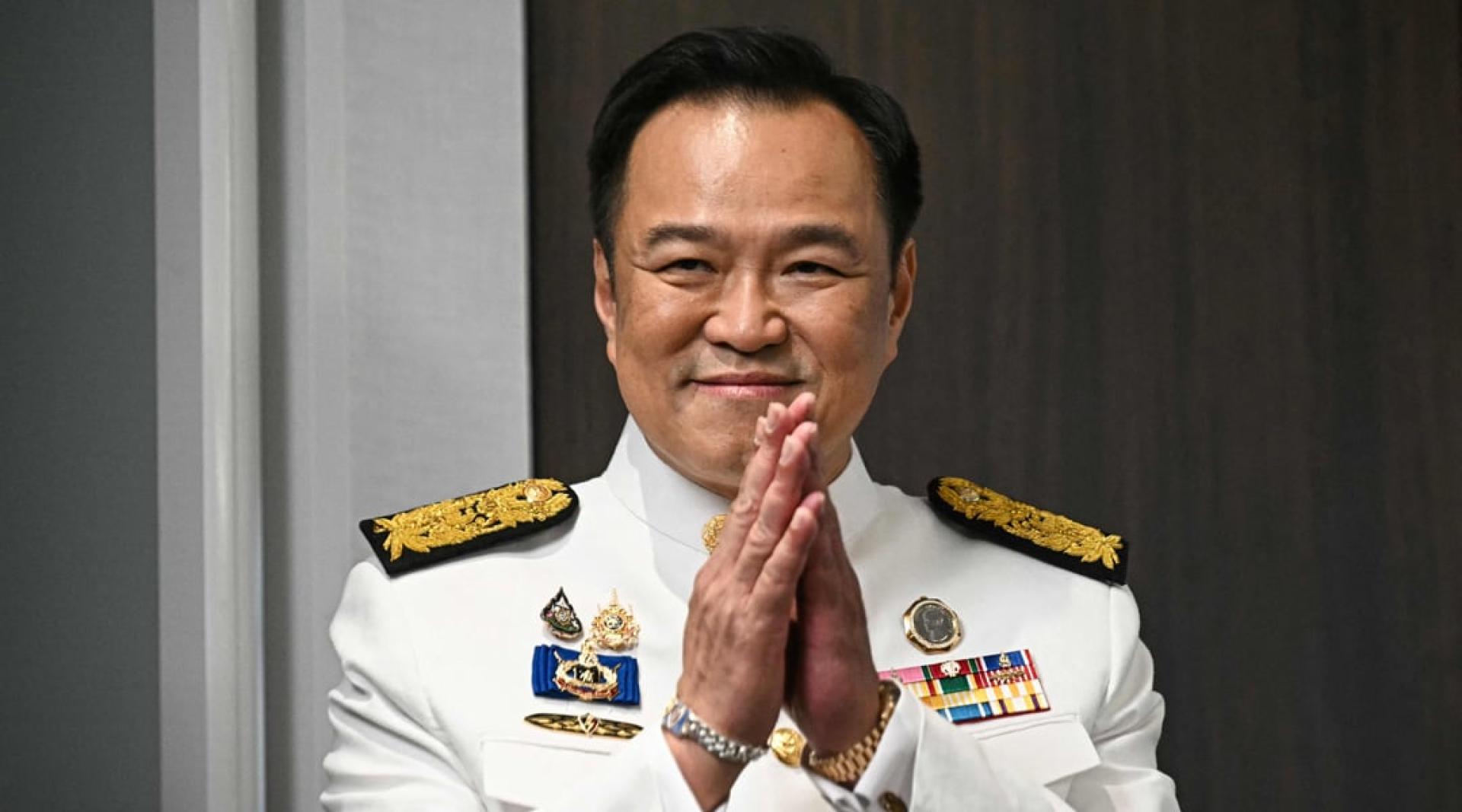 泰国第32任首相阿努廷。