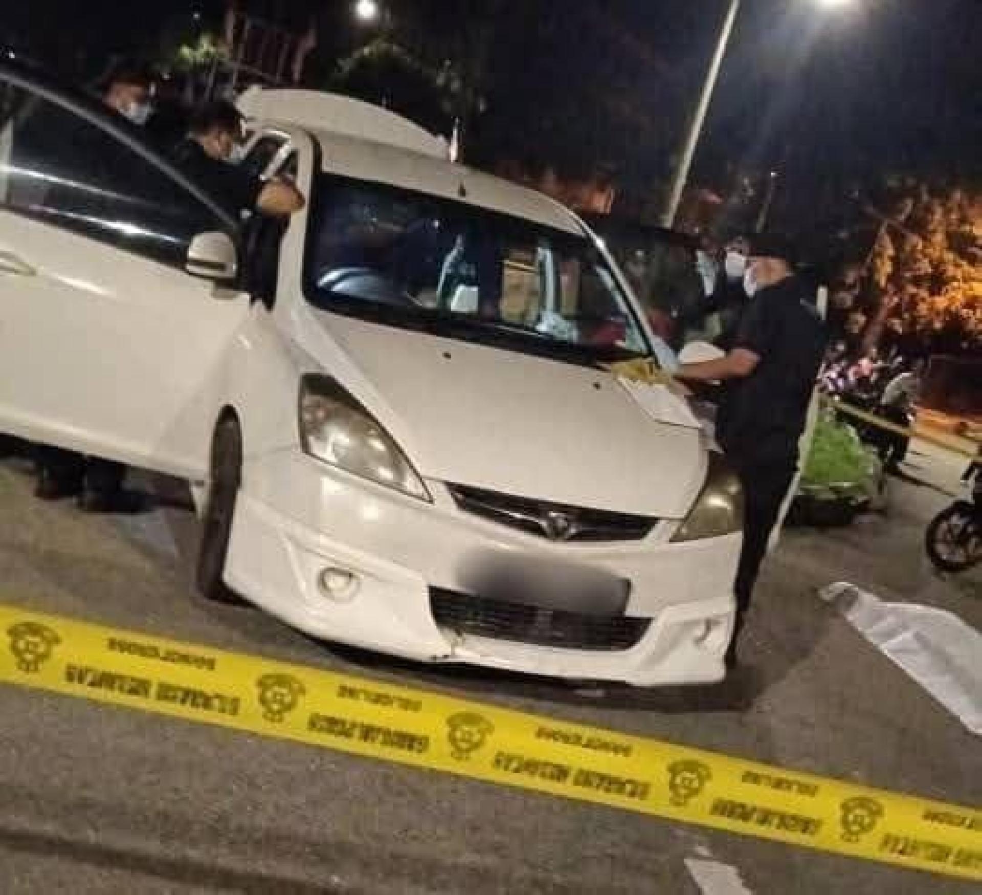 警方事后封锁现场查案。