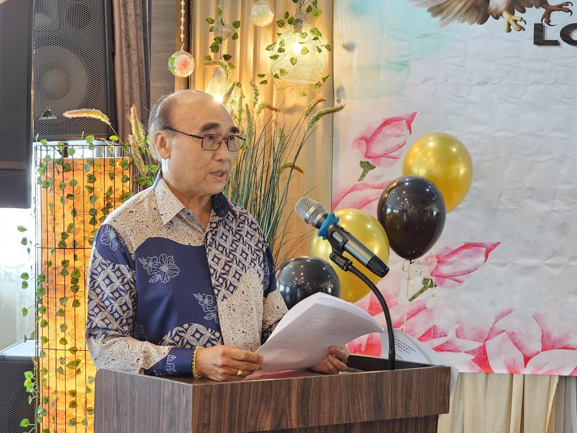 华光会长杨长乐致辞