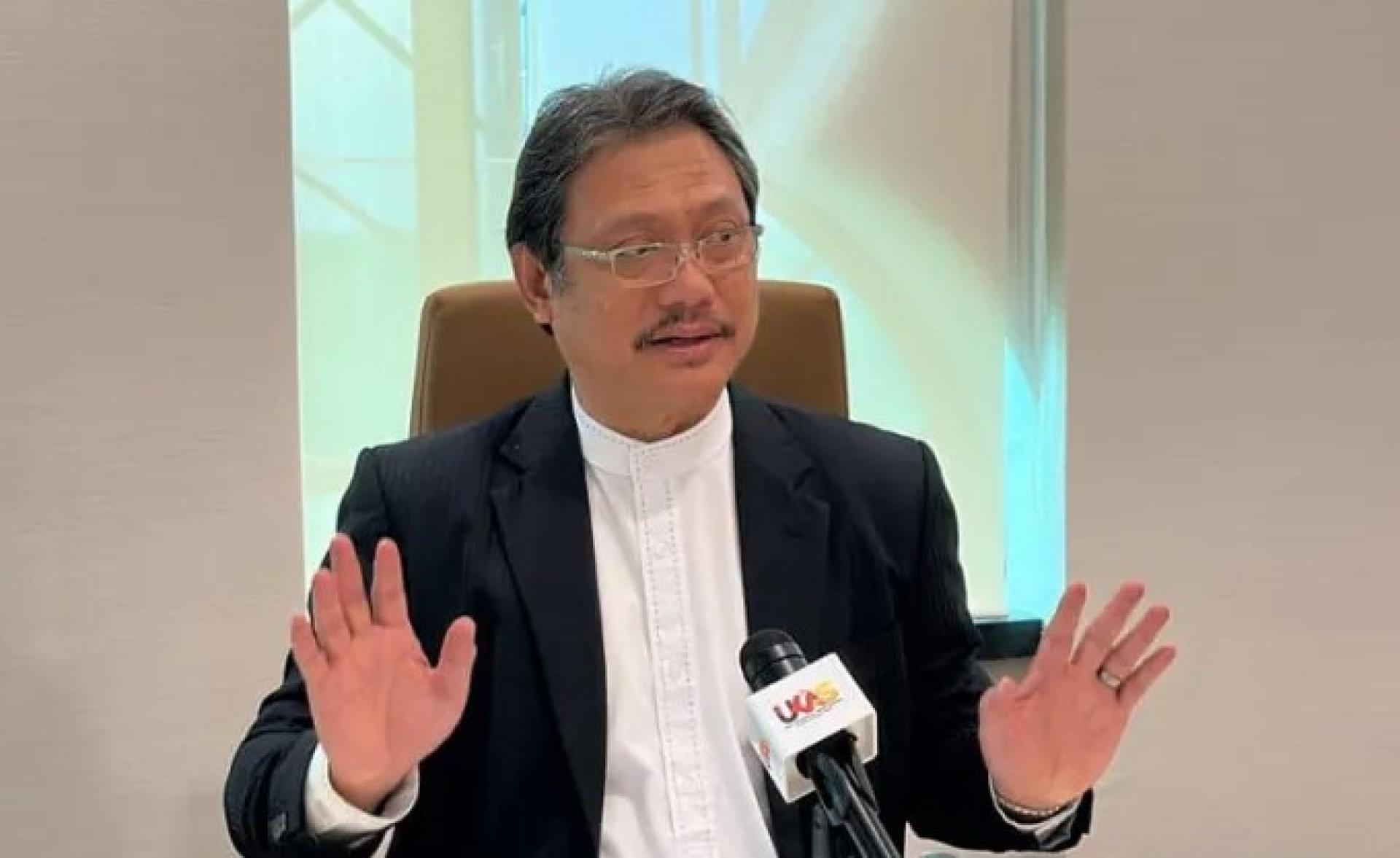 砂能源与环境永续副部长拿督哈兹兰阿邦希尼。