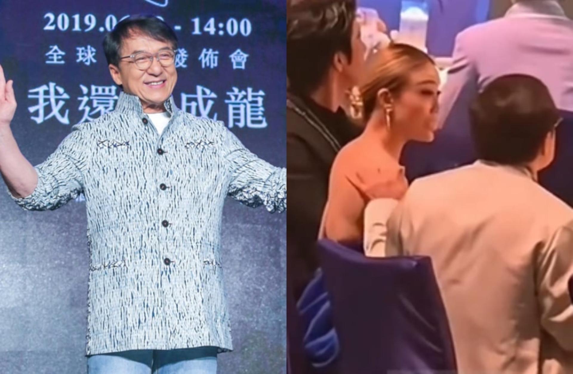 成龙偷摸容祖儿美背掀热议，老板出手真相曝光。