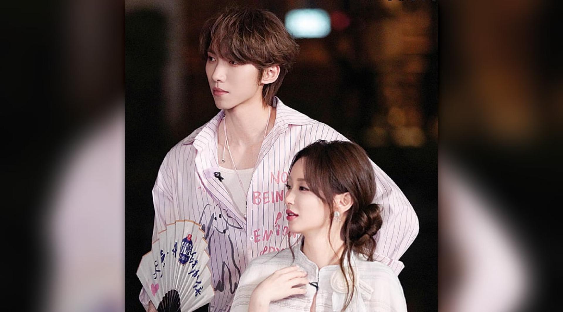赵磊带闪婚妻上婚综。