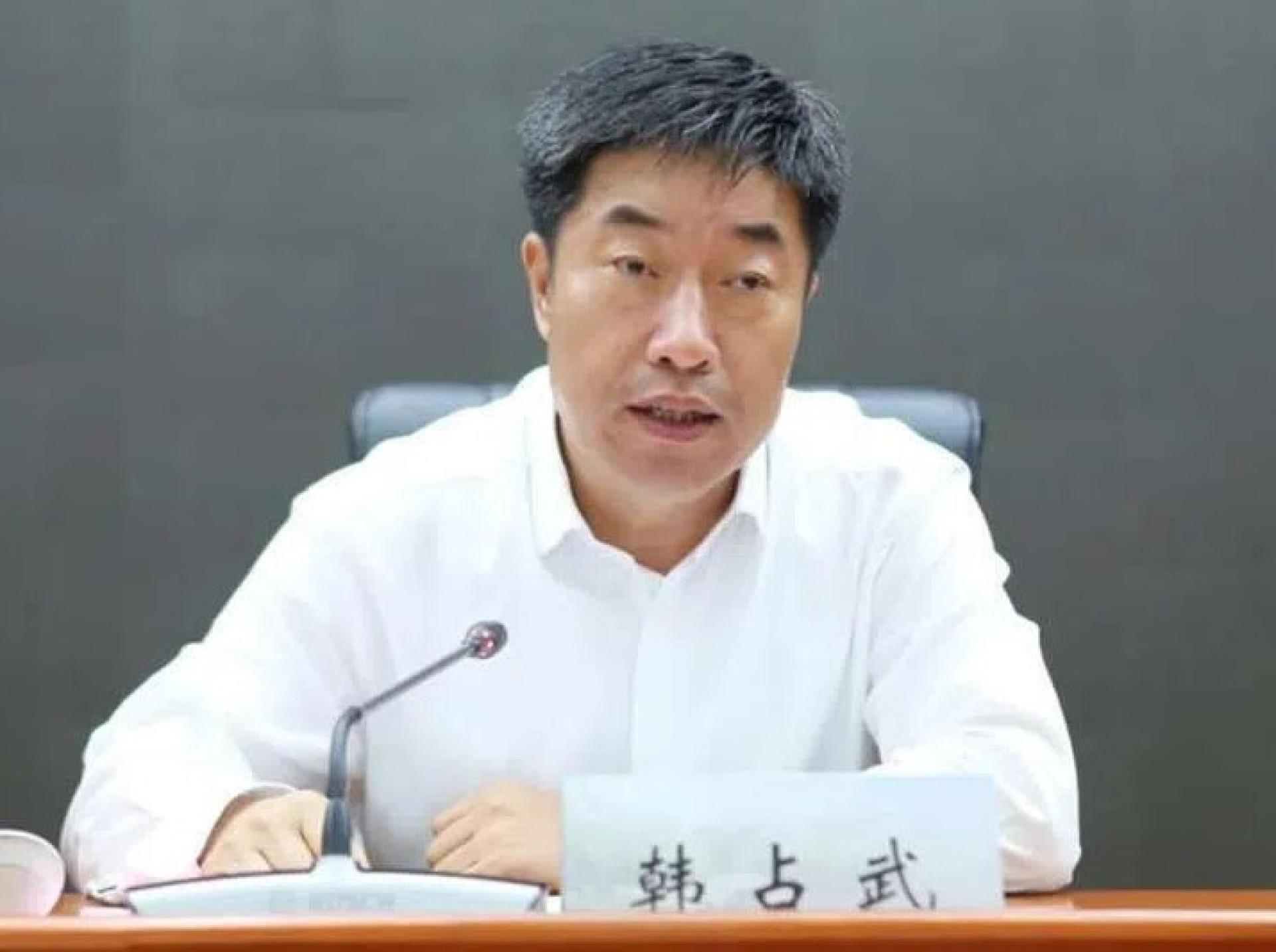 中国国家烟草专卖局副局长韩占武。