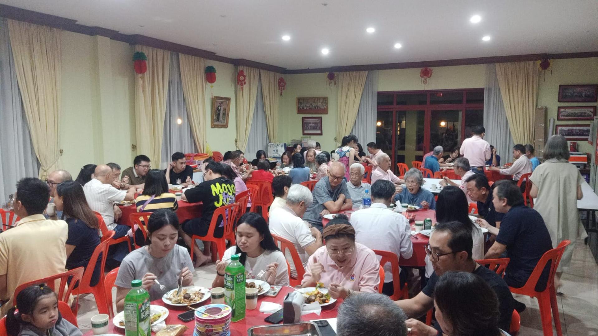 汶莱留台同学会中秋节晚会会场