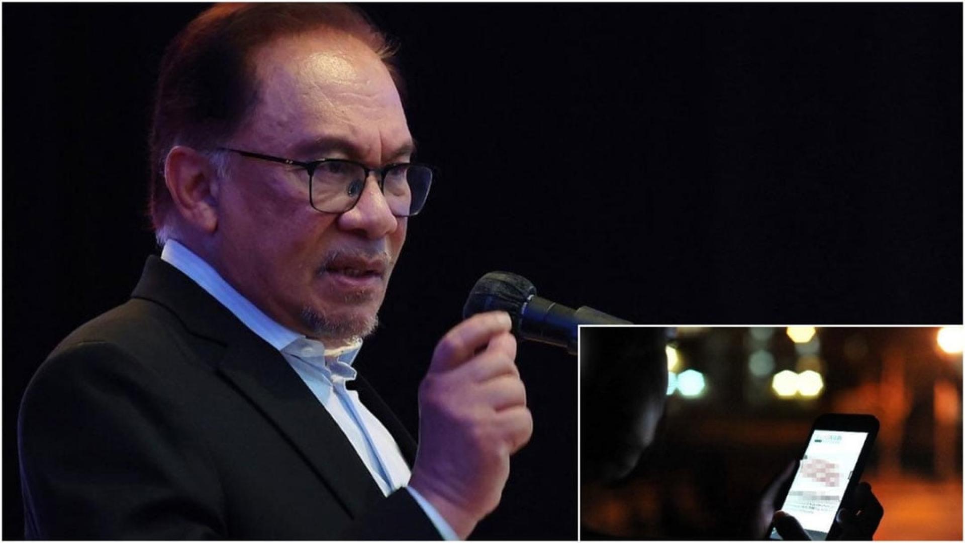 校园刺杀案引起社会震撼,安华回应称内阁将严管社交媒体。