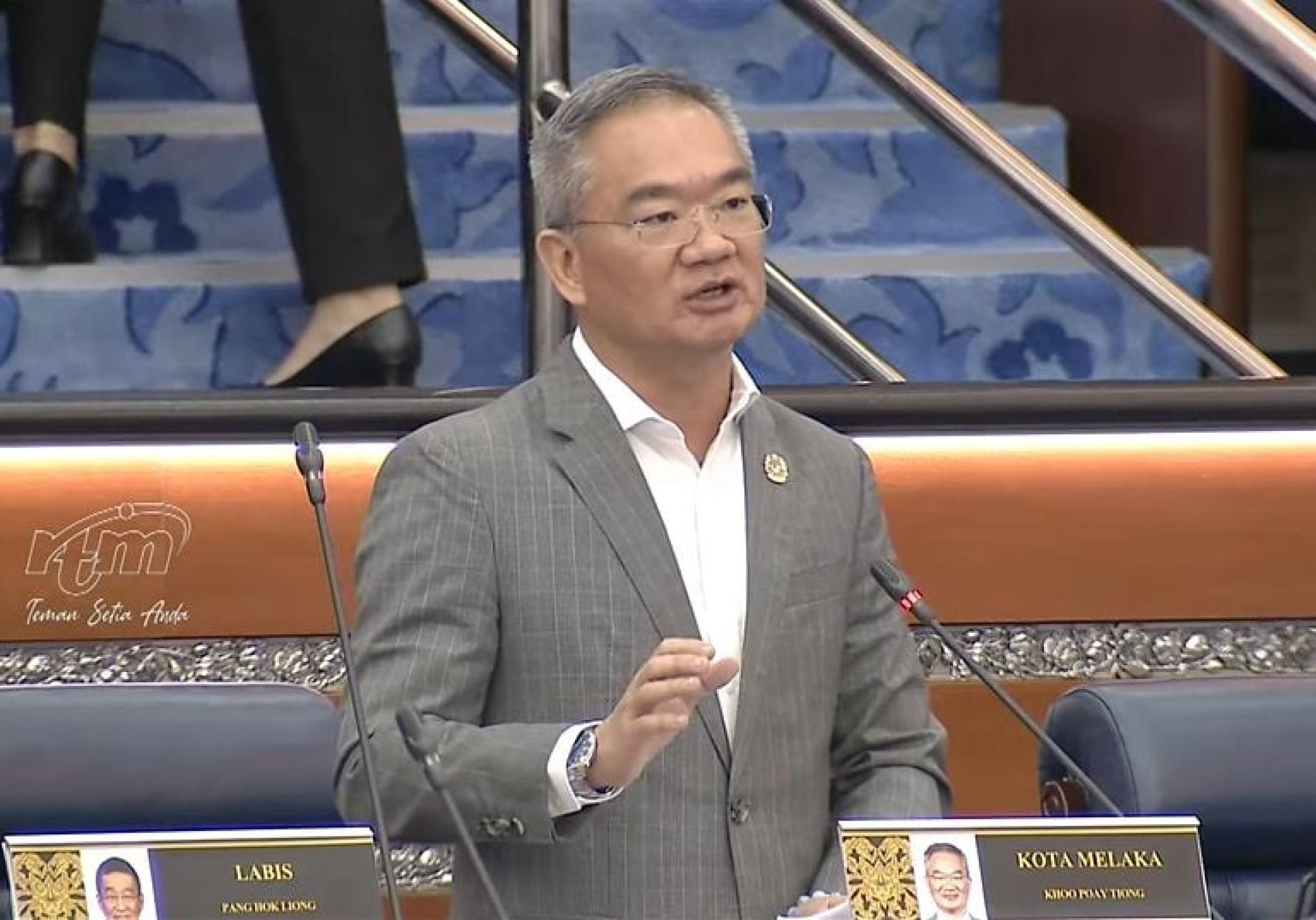 邱培栋:人民迟缴税或没有缴税会被当局罚款,但当局在多征收的税收中,却无法一次还给纳税人,这对于业者而言非常不公平。