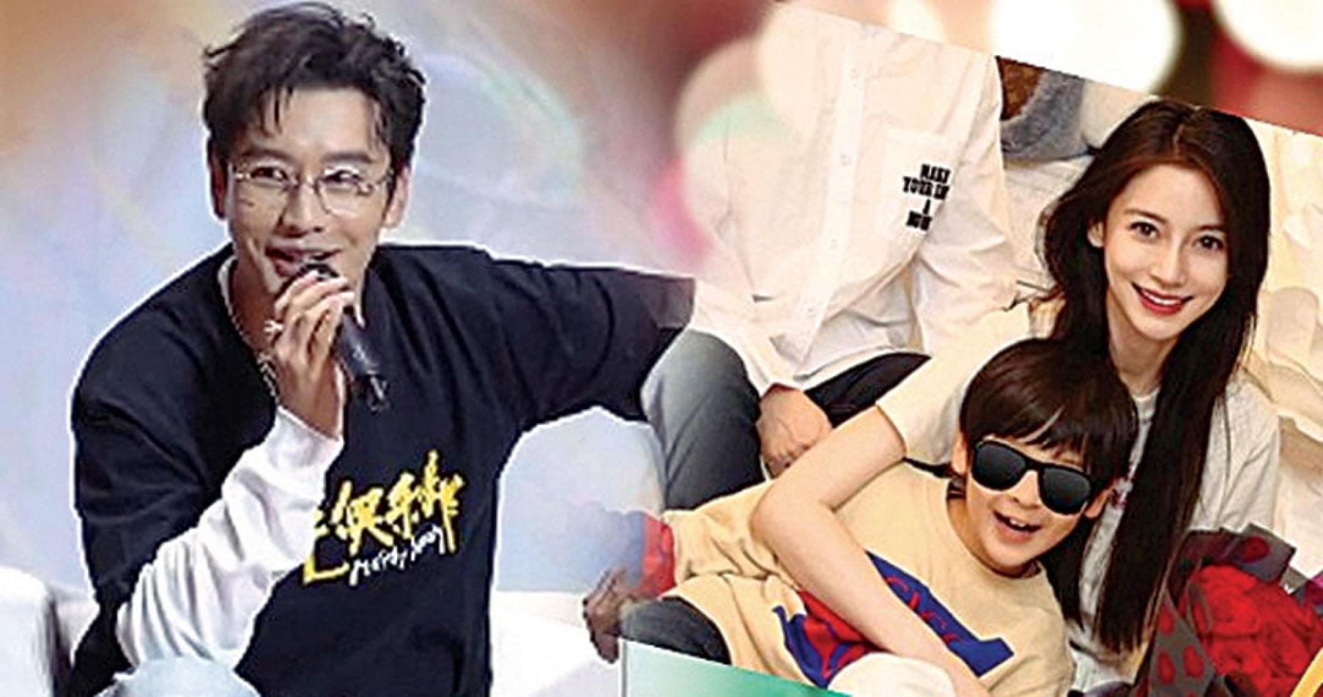 黄晓明十分疼爱与Angelababy所生的儿子“小海绵”。