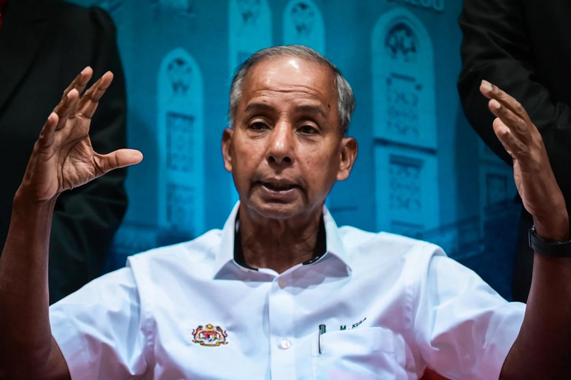 M. Kulasegaran bercakap pada sidang media selepas menyempurnakan Dialog Awam Antibuli #GENERASITANPABULI Peringkat Sarawak, di sini, hari ini.