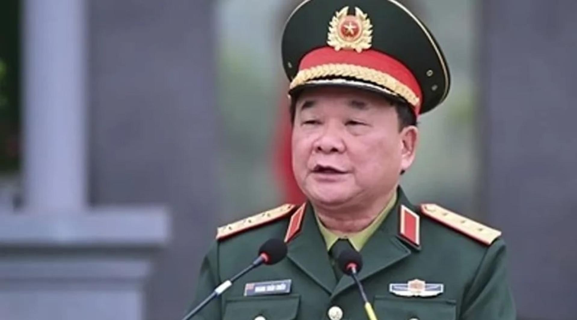 越南国防部副部长黄春战。（图：越南人民军网站）
