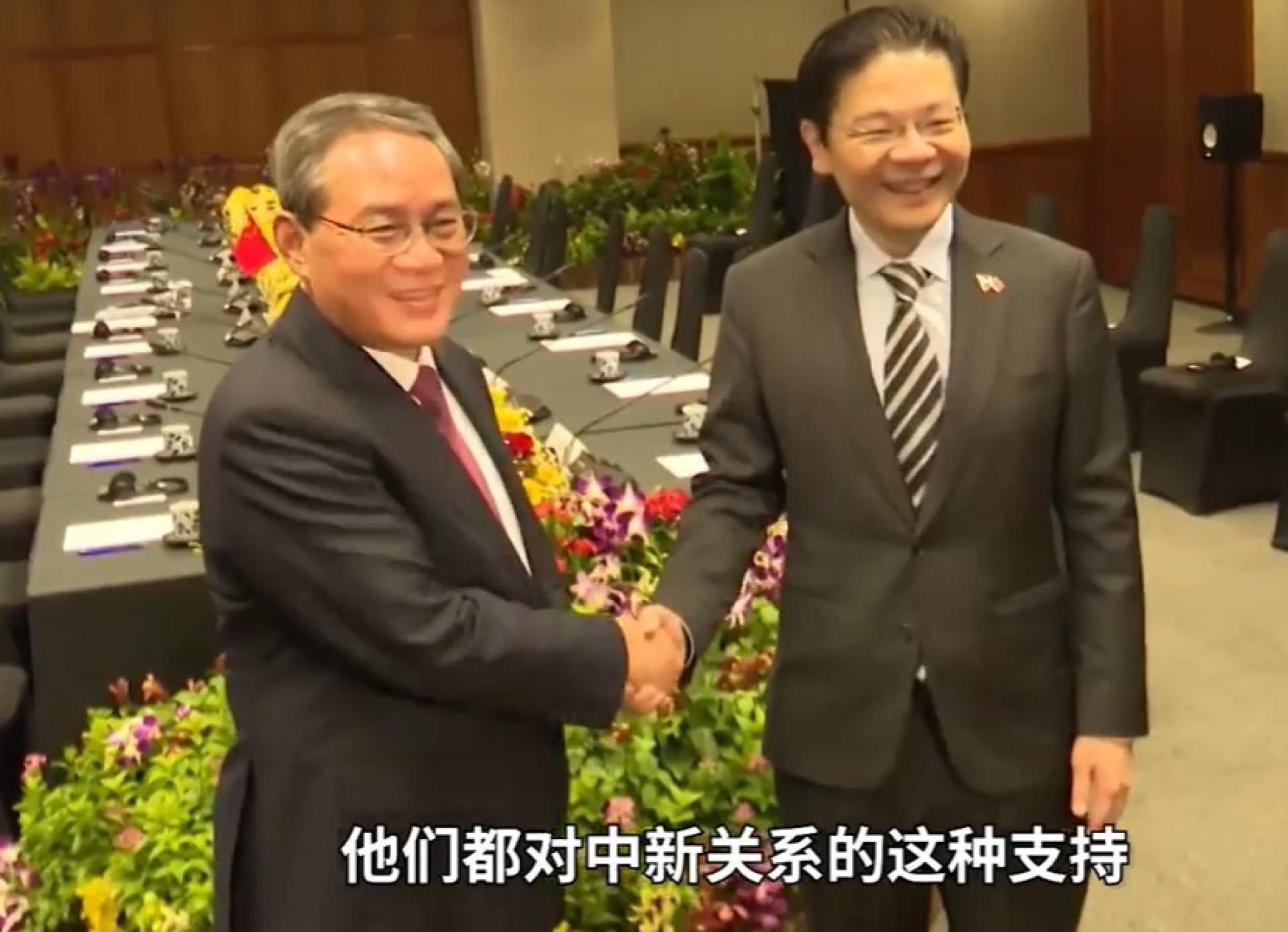 新加坡和中国进一步深化海事领域合作。