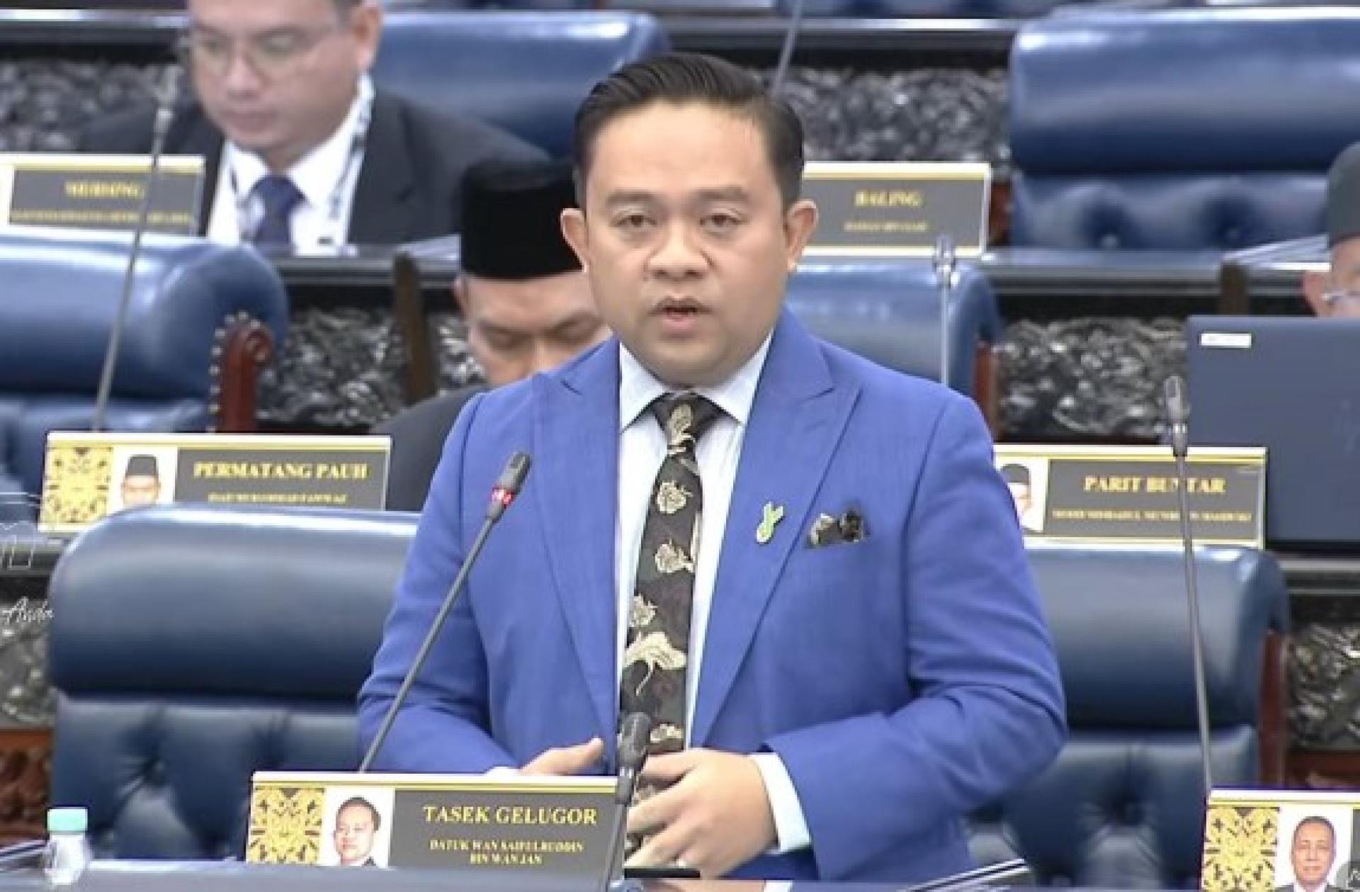 打昔牛汝莪国会议员拿督旺赛夫。