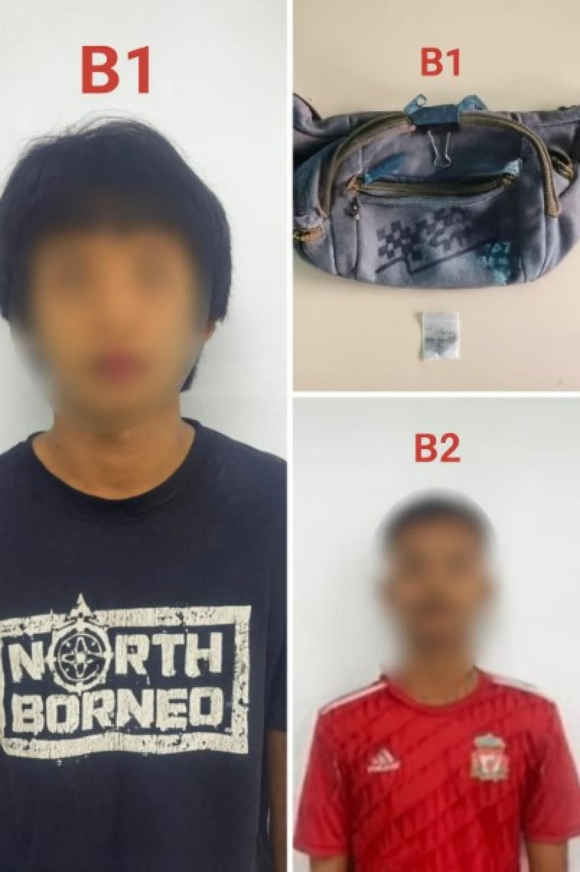 两名涉嫌滥用毒品的男子被警方逮捕。