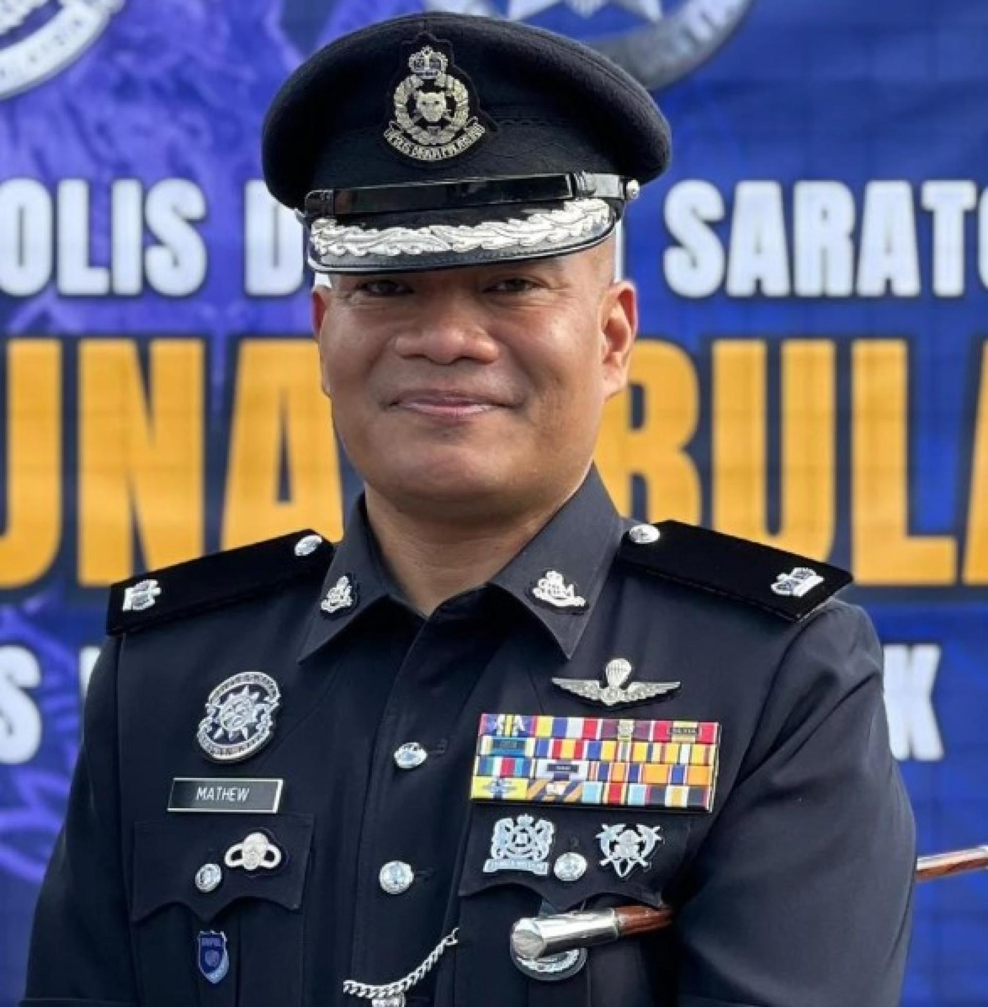 砂拉卓警区主任马修曼吉副警监（DSP Mathew Manggie）。