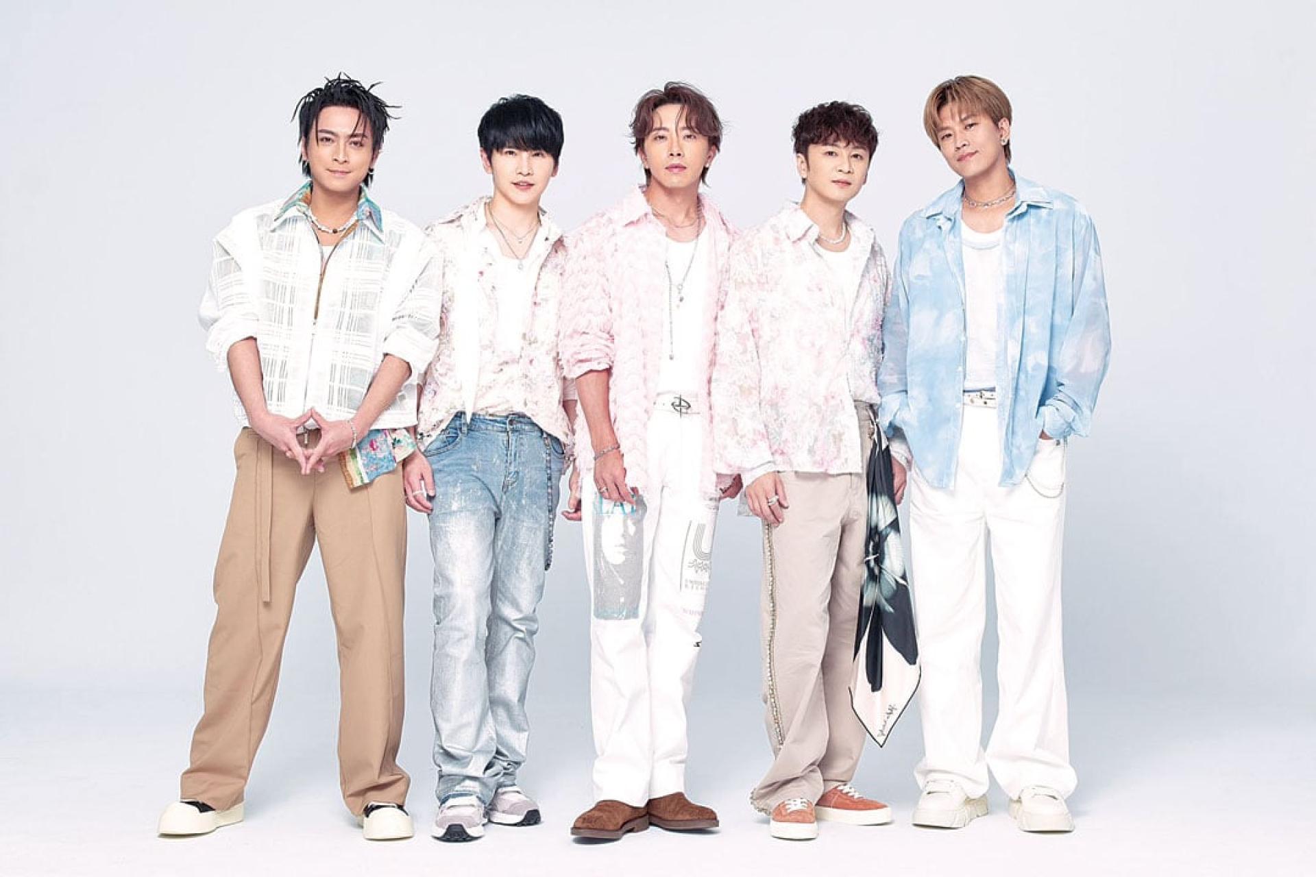 Energy坤达(中)和书伟(右二)涉及逃兵案,团体活动受到影响。