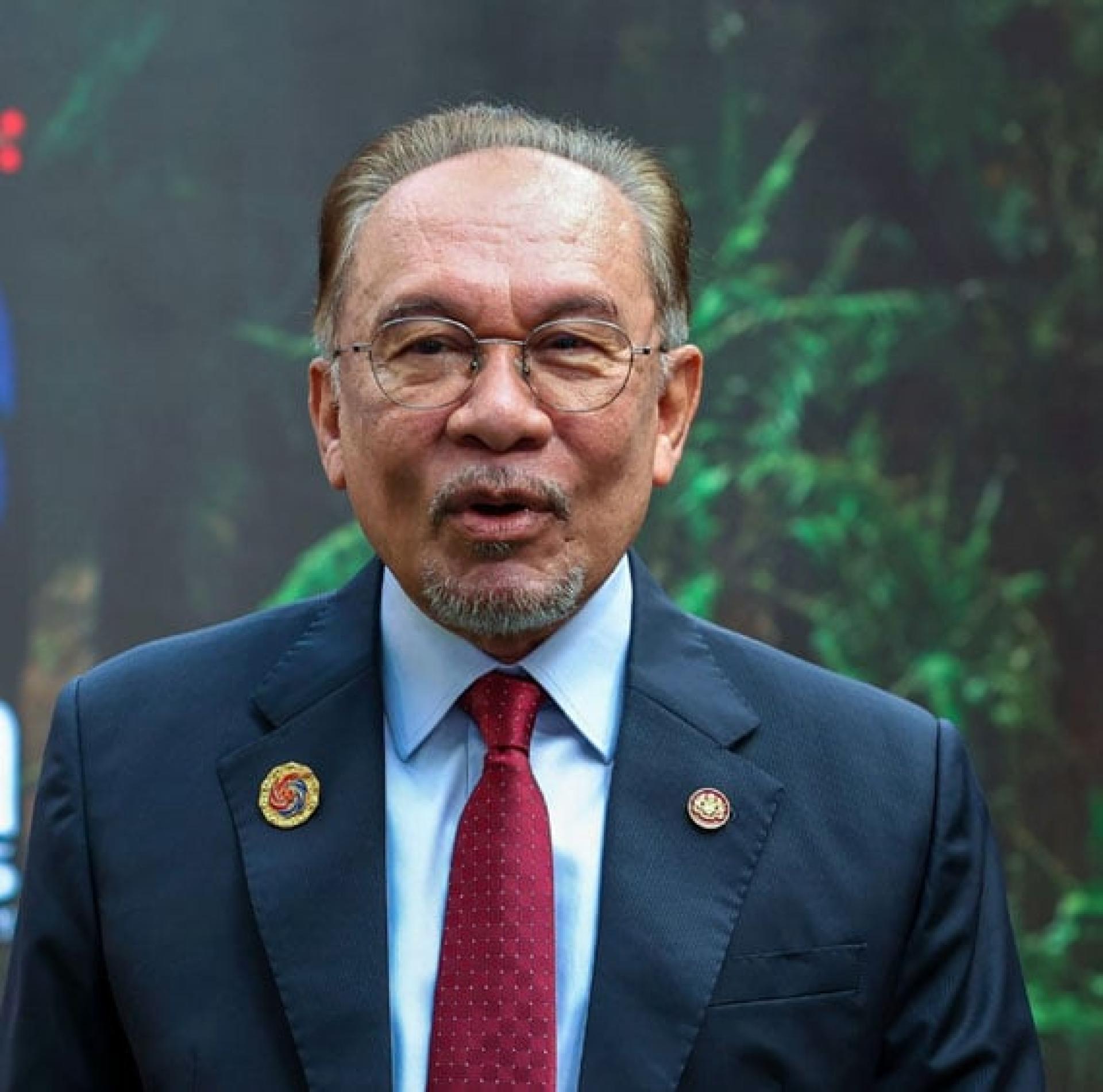 首相拿督斯里安华确定会出席本届领导人会议。