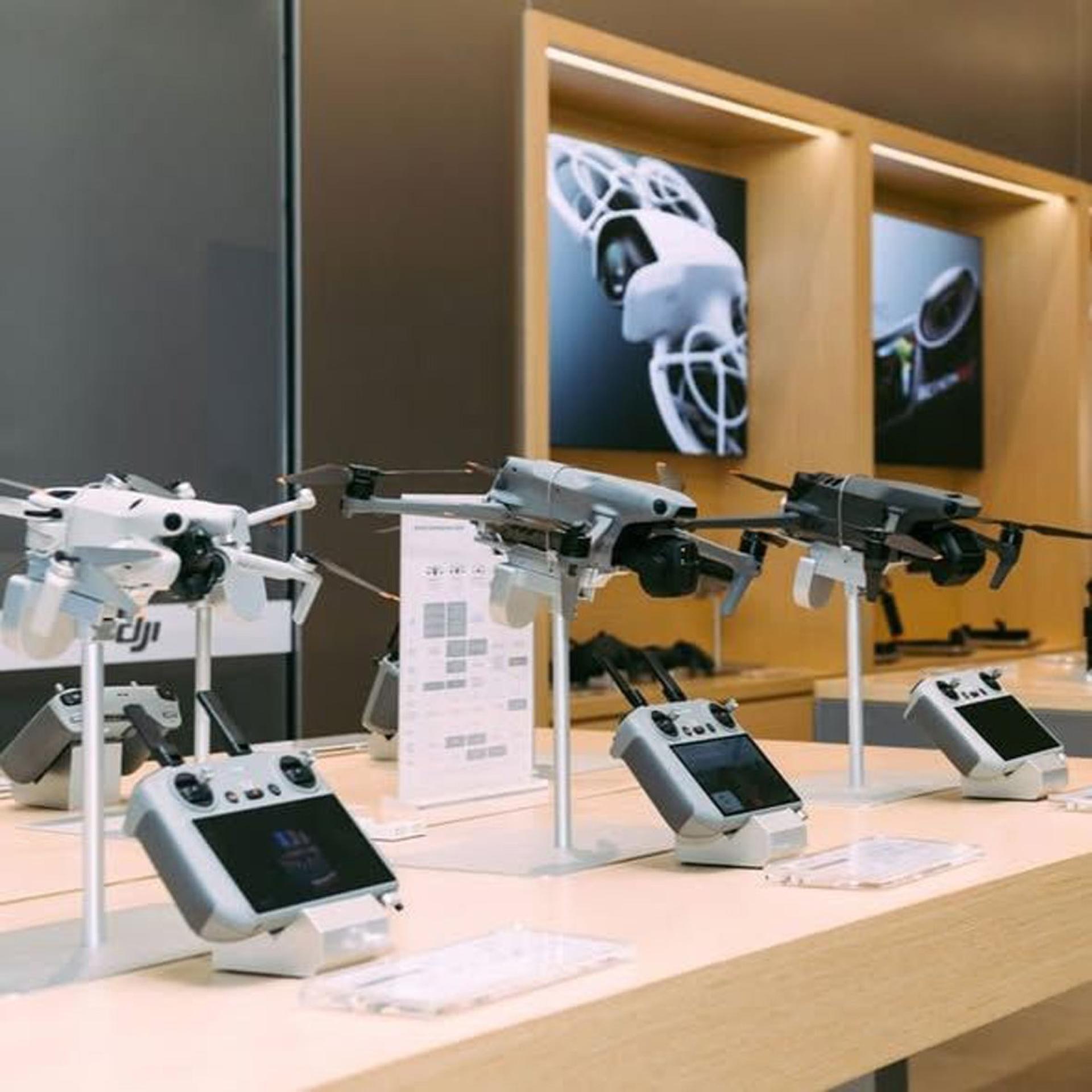 中国免税店11月1日起连无人机也能买得到。（示意图）