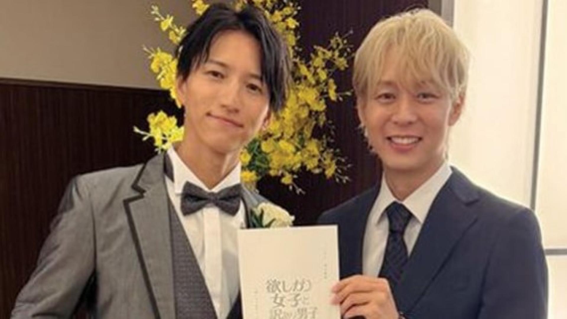 田口淳之介（左）和朴有天合作新剧。