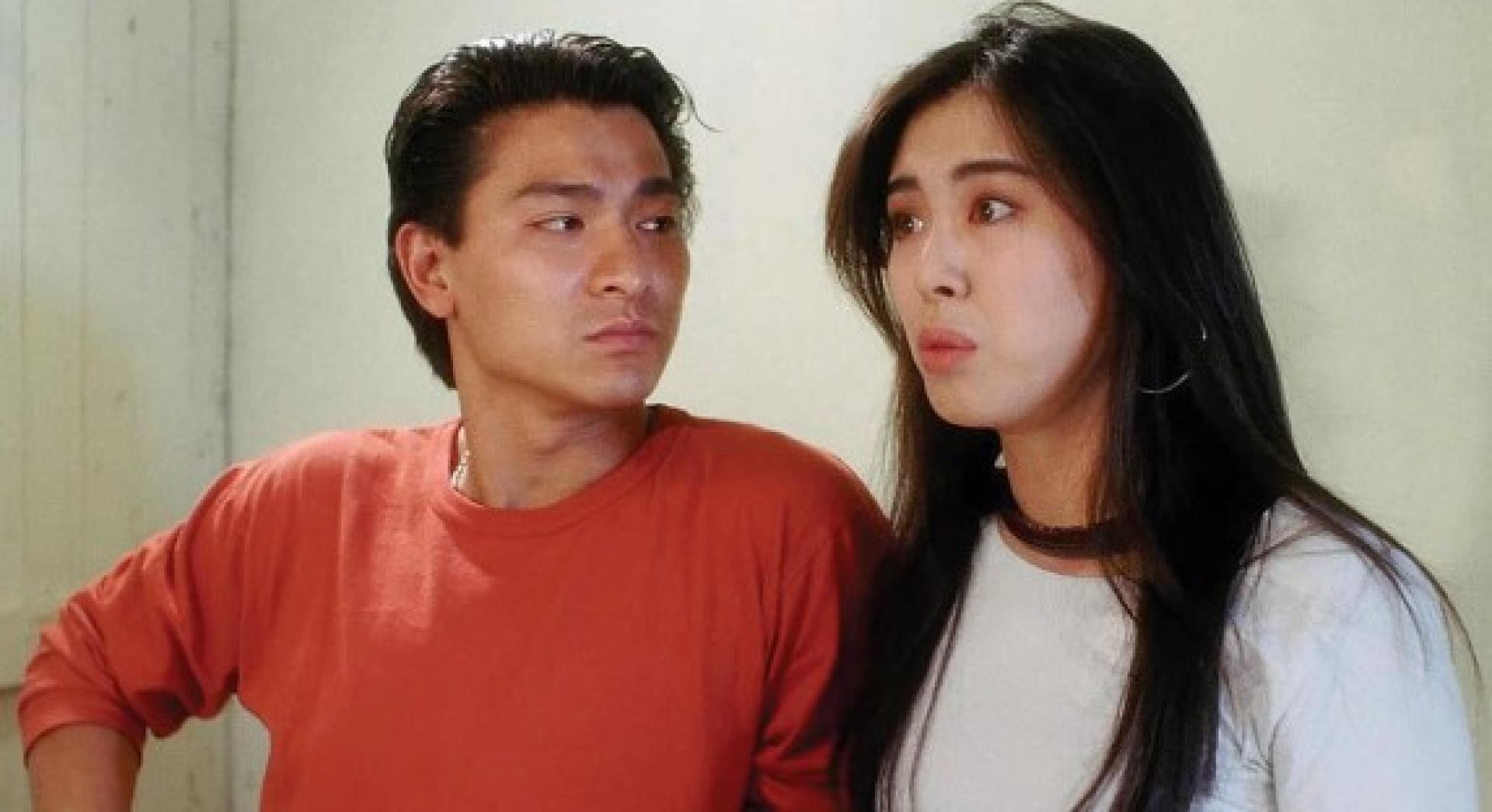 王祖贤与刘德华对戏时，为了画面和谐，只能忍痛放弃穿高跟鞋。