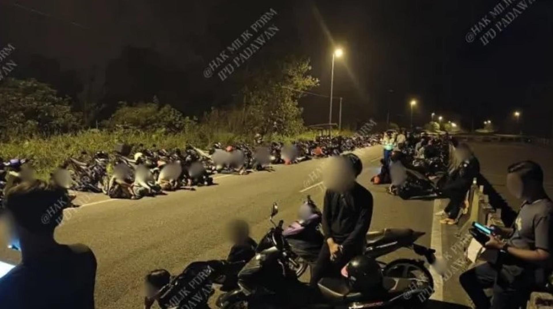 警方于11月1日晚上10时至11月2日凌晨3时，在古晋丕显斯里阿迪南沙迪姆路展开“道路飙车行动”。