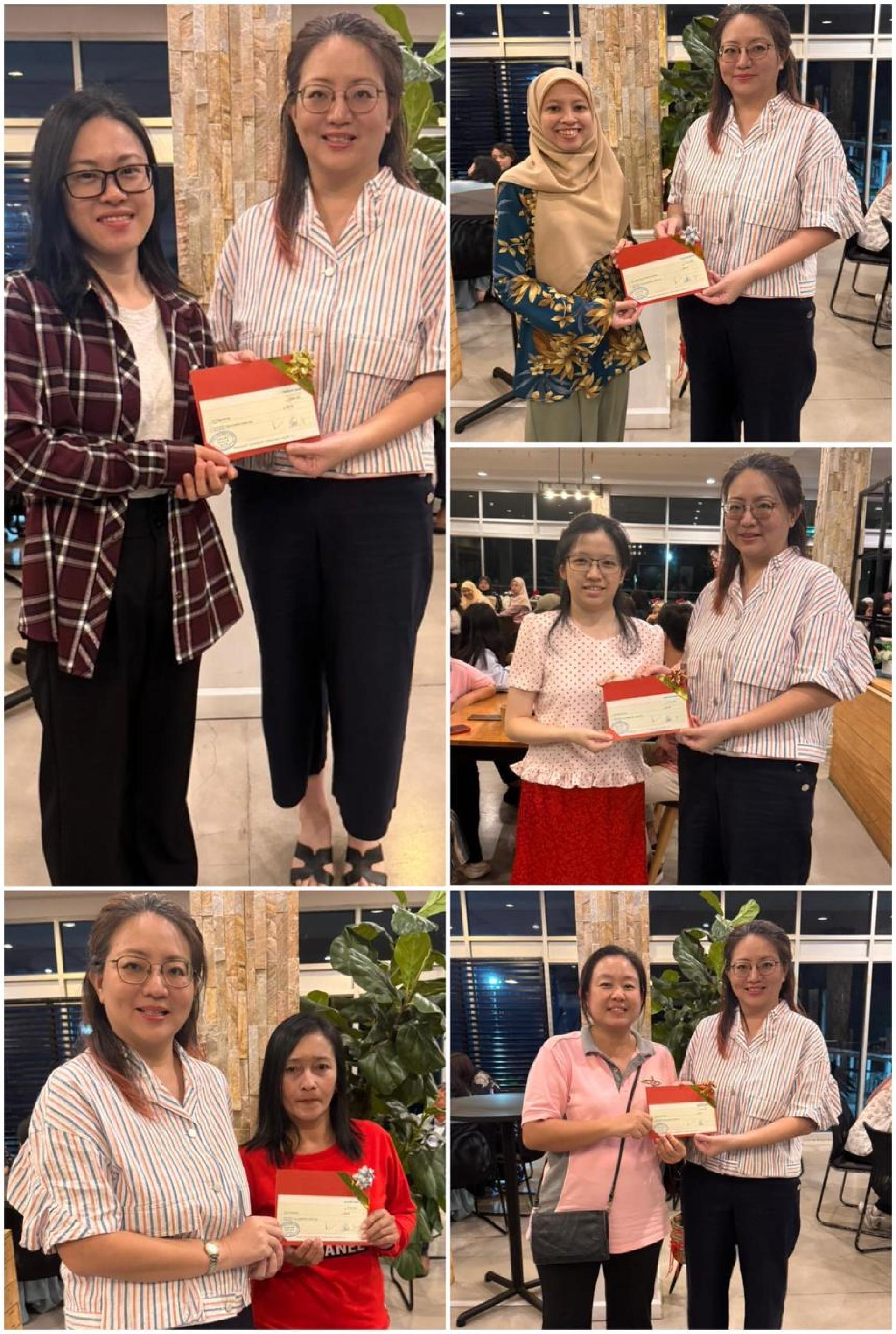 获奖的长期服务教师