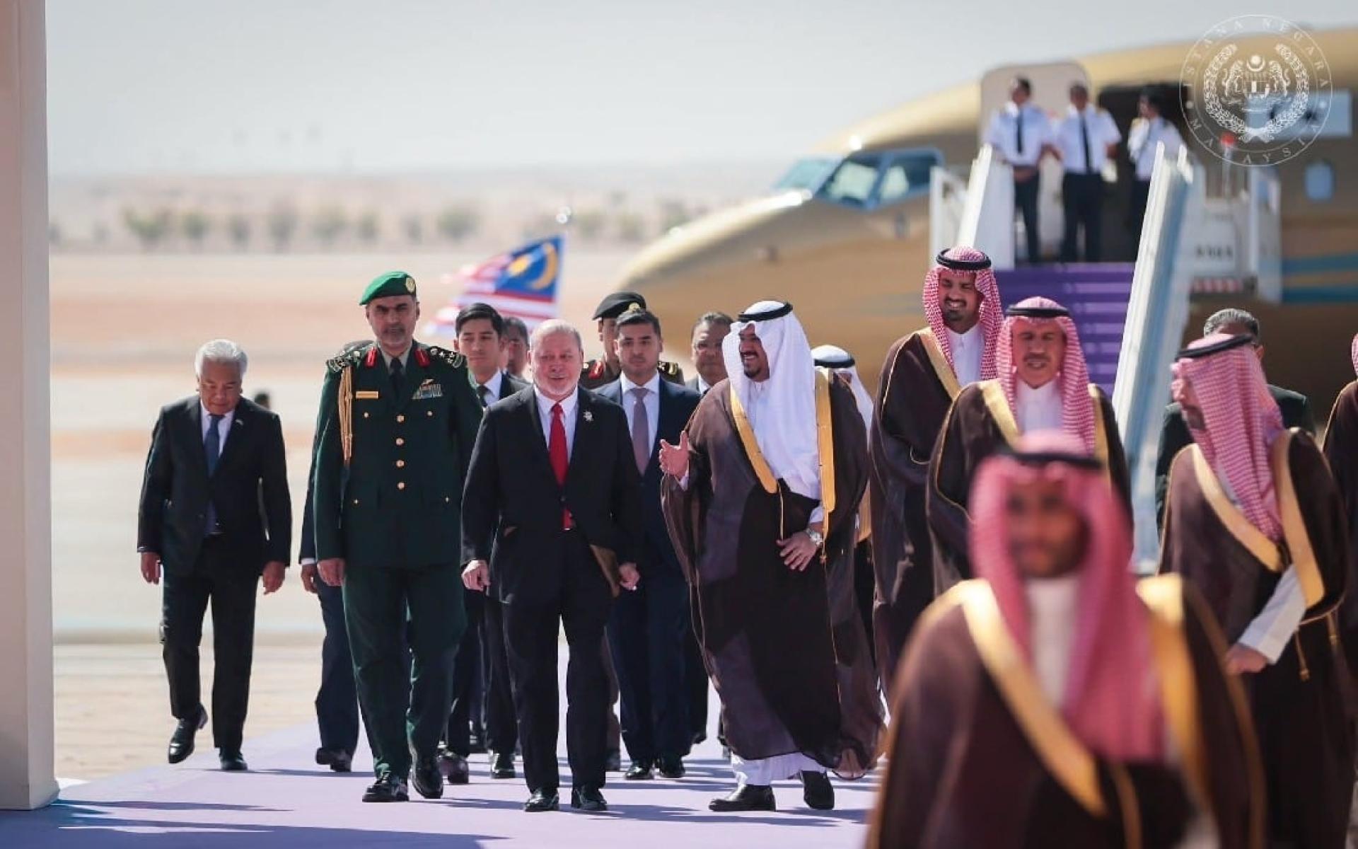 苏丹依布拉欣陛下国事访问沙地阿拉伯。