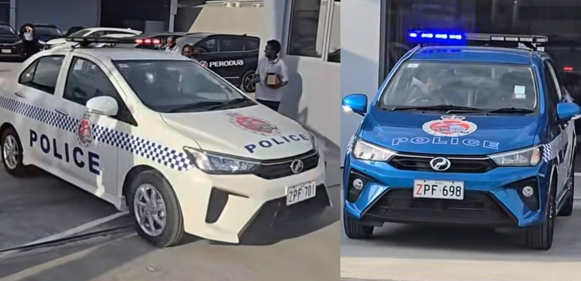 第二国产车（Perodua）Bezza，如今成了巴布亚新几内亚警方所选择的警察巡逻车。