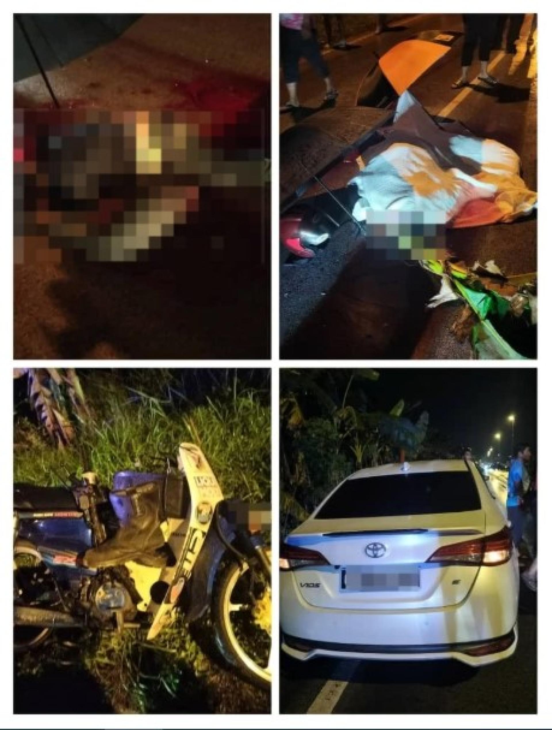 一名39岁男子昨晚在哥打三马拉汉－阿莎再也路第17公里处发生车祸身亡，事故涉及一辆轿车与一辆摩托车。