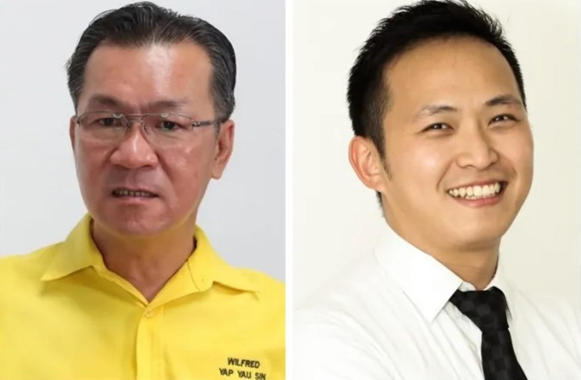 叶耀星（左）与江峰年。